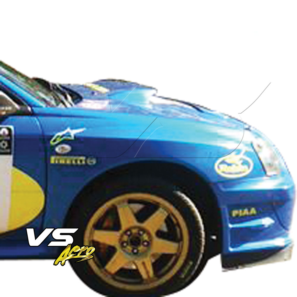 VSaero FRP LSPO WRC Wide Body Fenders (front) (new mold) > Subaru Impreza WRX 2004-2005 > 4/5dr - Image 8