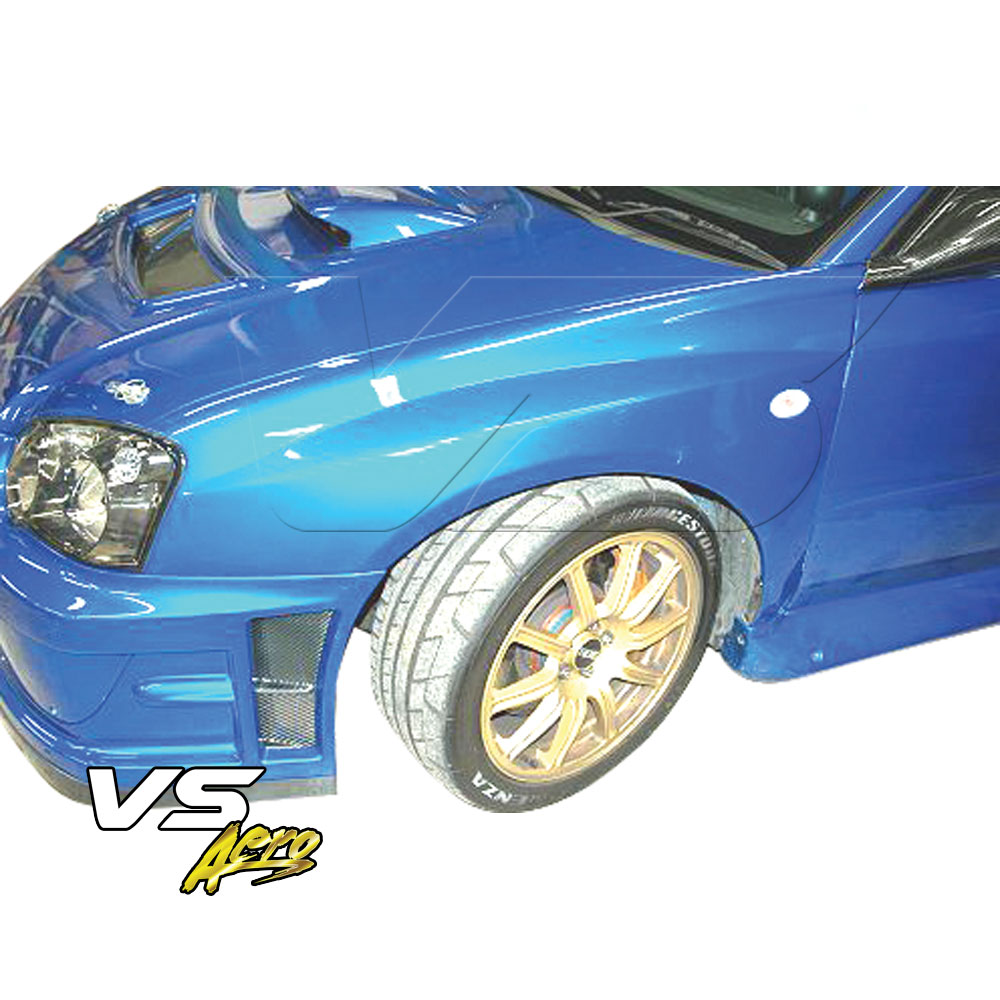 VSaero FRP LSPO WRC Wide Body Fenders (front) (new mold) > Subaru Impreza WRX 2004-2005 > 4/5dr - Image 12