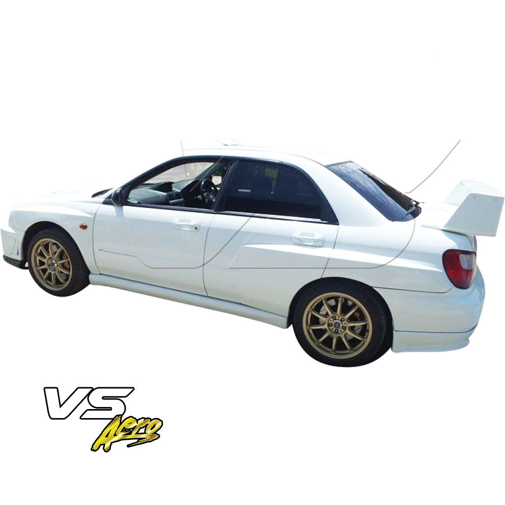 VSaero FRP LSPO WRC Wide Body Tapered Fender Flares (rear) 5pc > Subaru Impreza WRX 2002-2007 > 4dr Sedan - Image 3