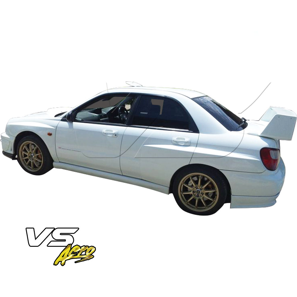 VSaero FRP LSPO WRC Wide Body Tapered Fender Flares (rear) 5pc > Subaru Impreza WRX 2002-2007 > 4dr Sedan - Image 25