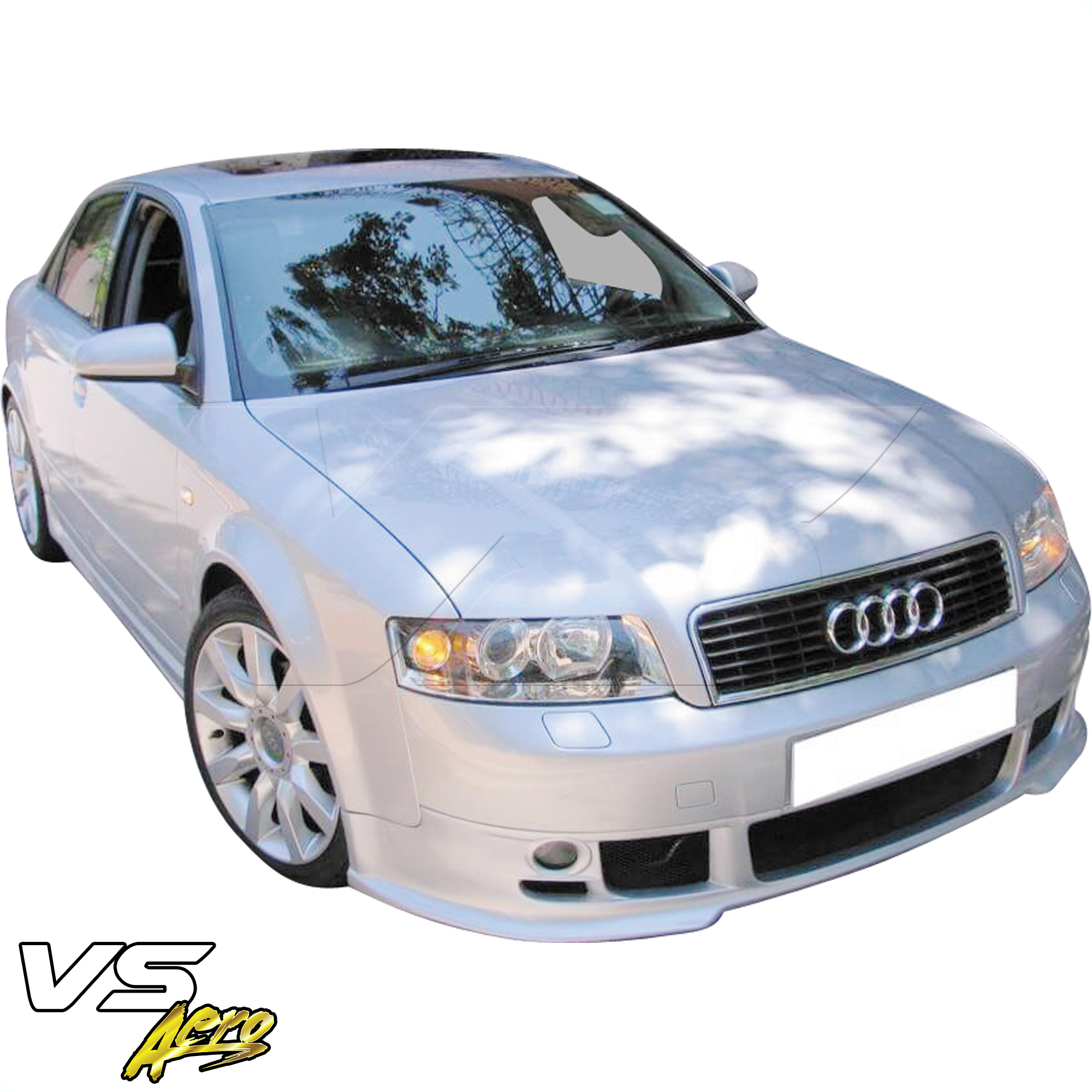 VSaero FRP AB Front Lip Valance > Audi A6 C5 1998-2004 - Image 3