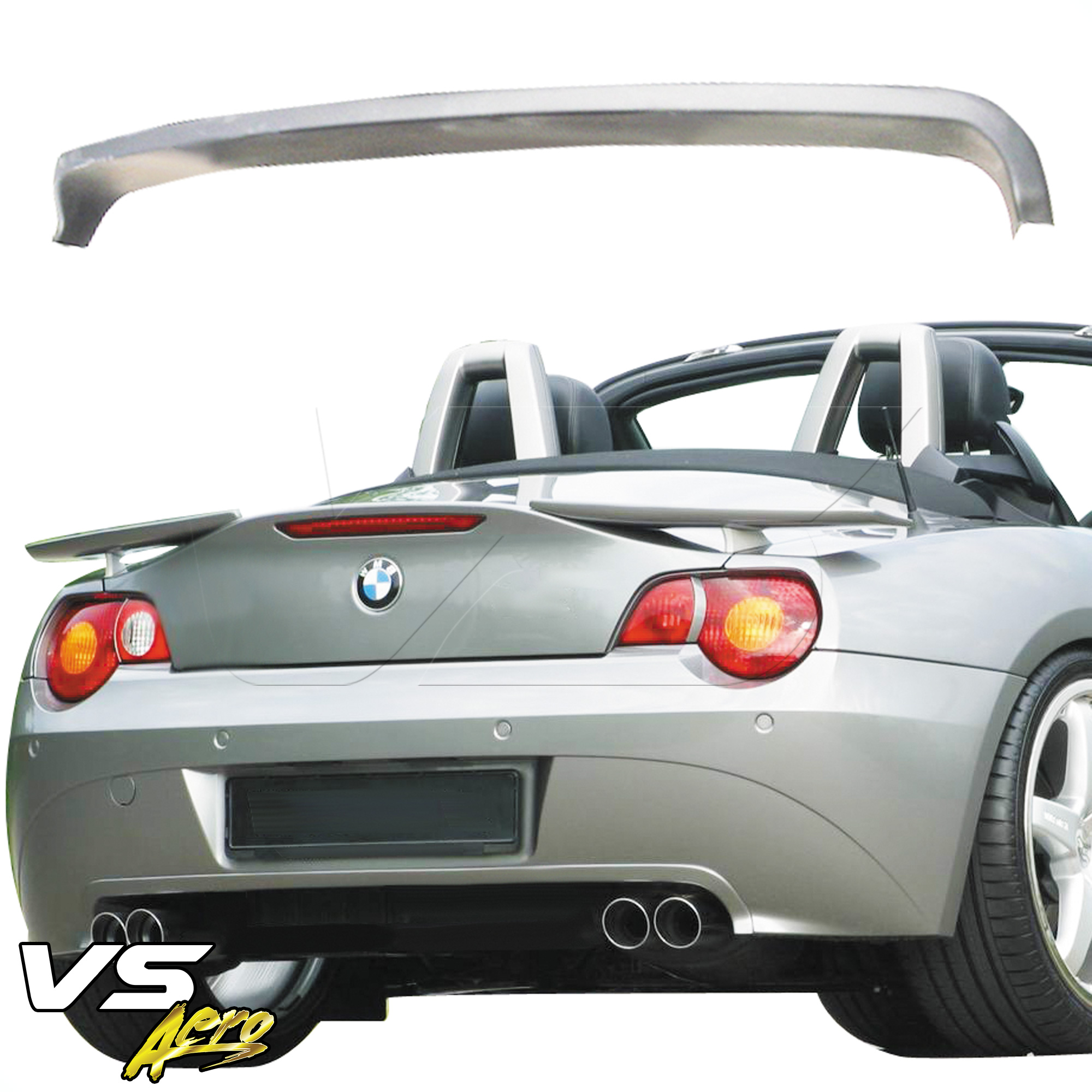 VSaero FRP HAMA Rear Lip Valance > BMW Z4 E85 2003-2005 - Image 3