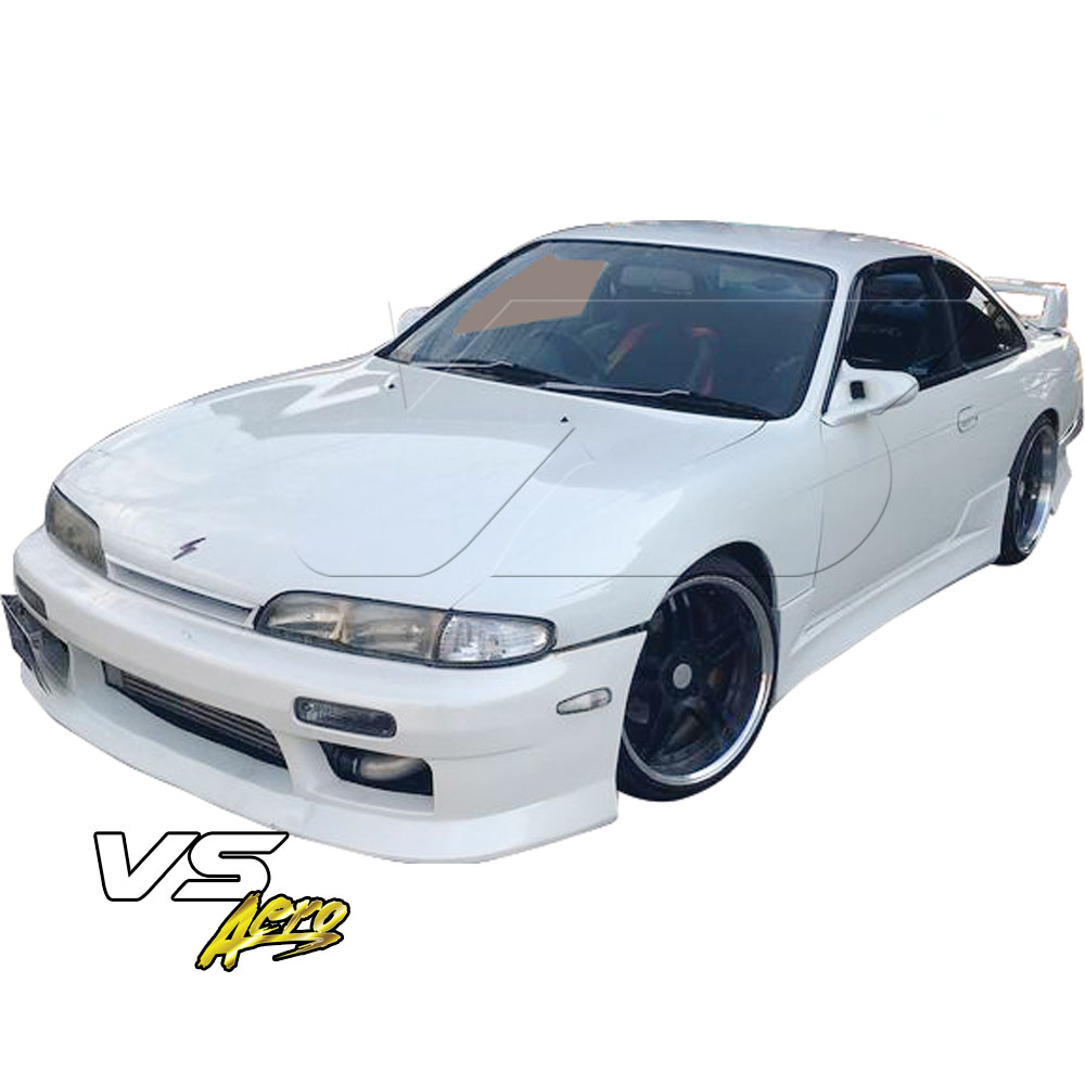 VSaero FRP VERT Front Bumper > Nissan 240SX S14 1995-1996 - Image 4