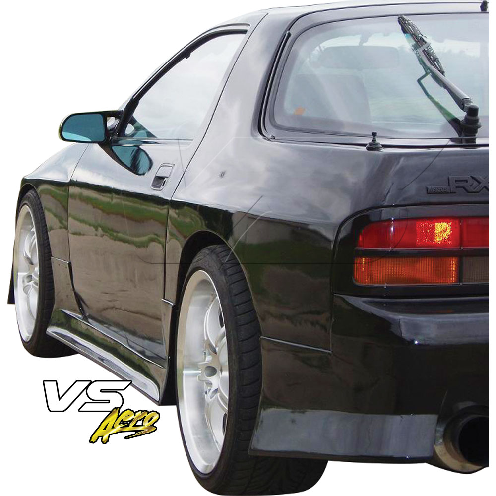 VSaero FRP VANQ Side Skirts > Mazda RX-7 FC3S 1986-1992 - Image 4