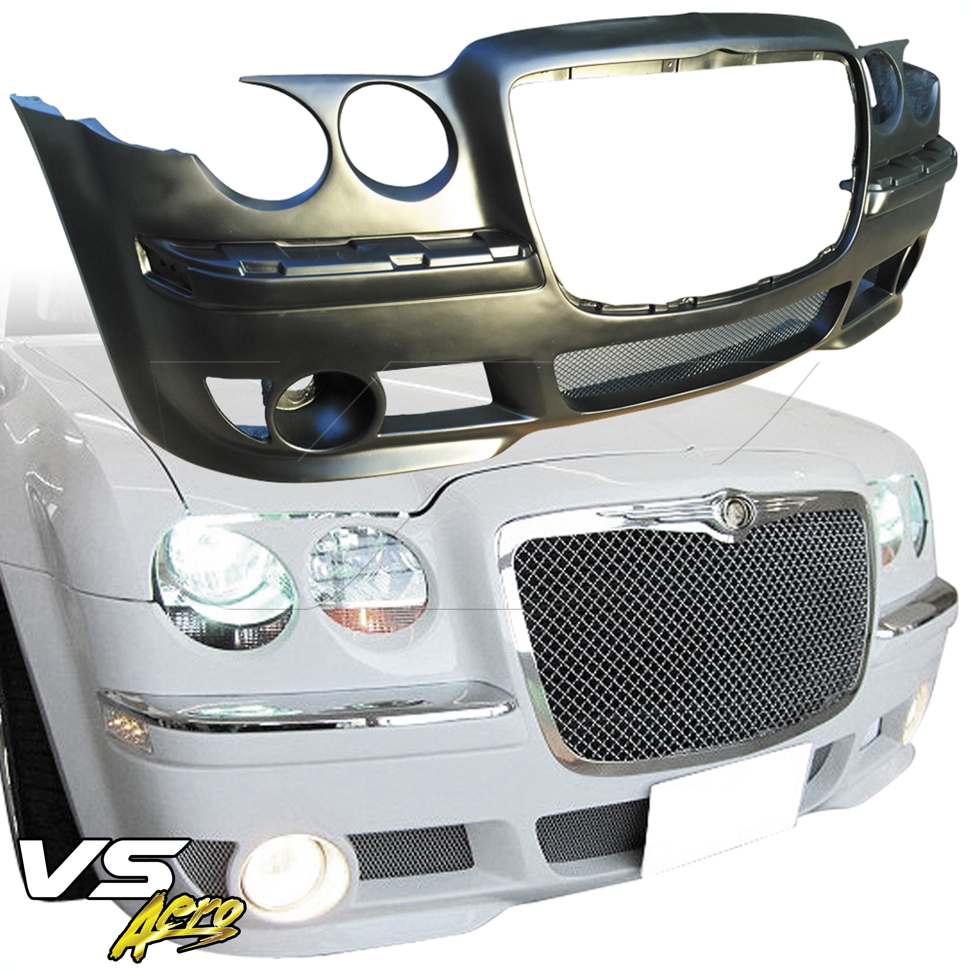 VSaero FRP BOME Front Bumper 1pc > Chrysler 300C 2005-2010 - Image 21