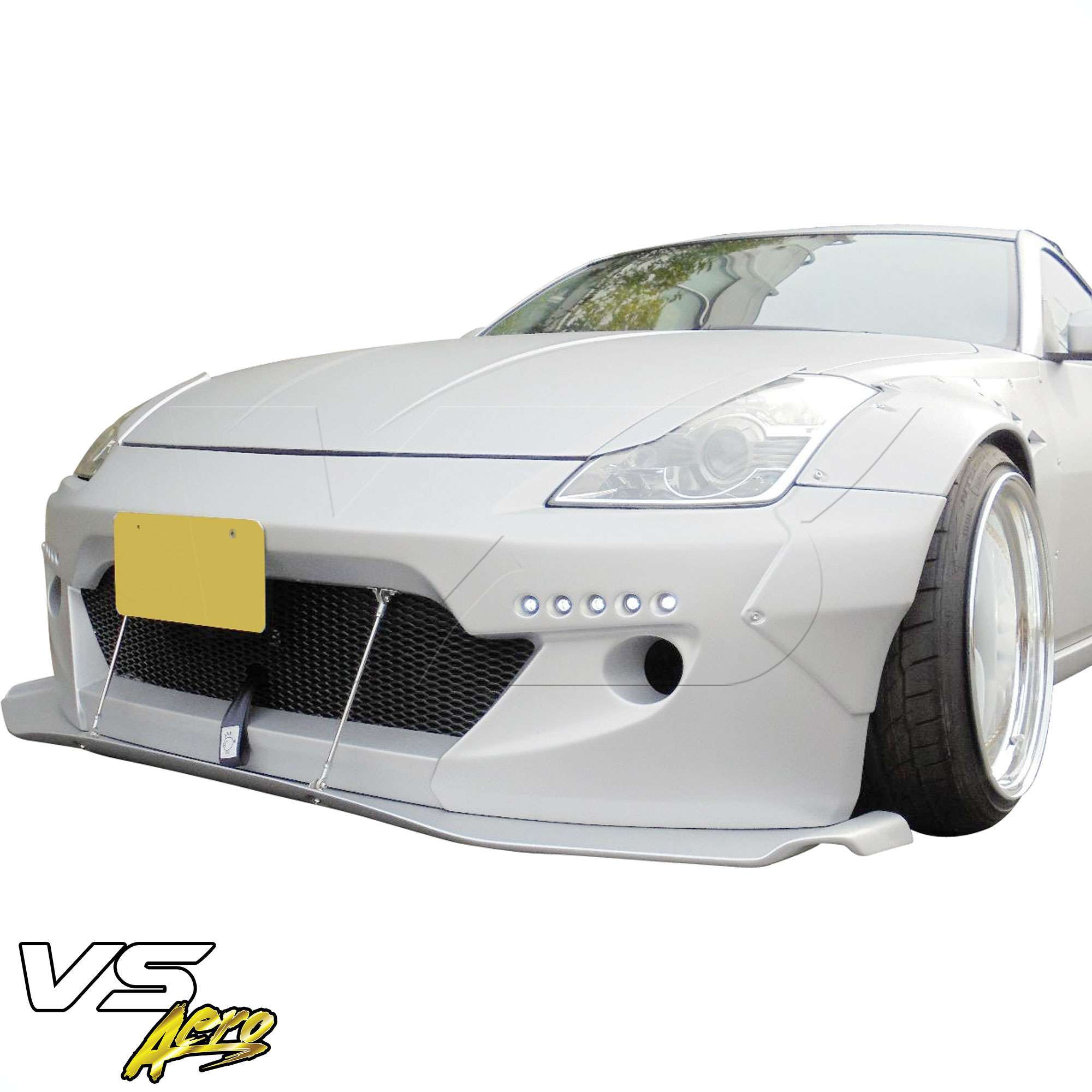 VSaero FRP TKYO Wide Body Front Bumper > Nissan 350Z Z33 2003-2008 - Image 11
