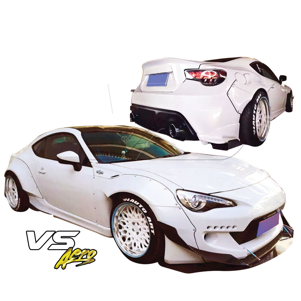 VSaero FRP TKYO v2 Wide Body Kit 19pc > Subaru BRZ ZN6 2013-2020 - Image 2