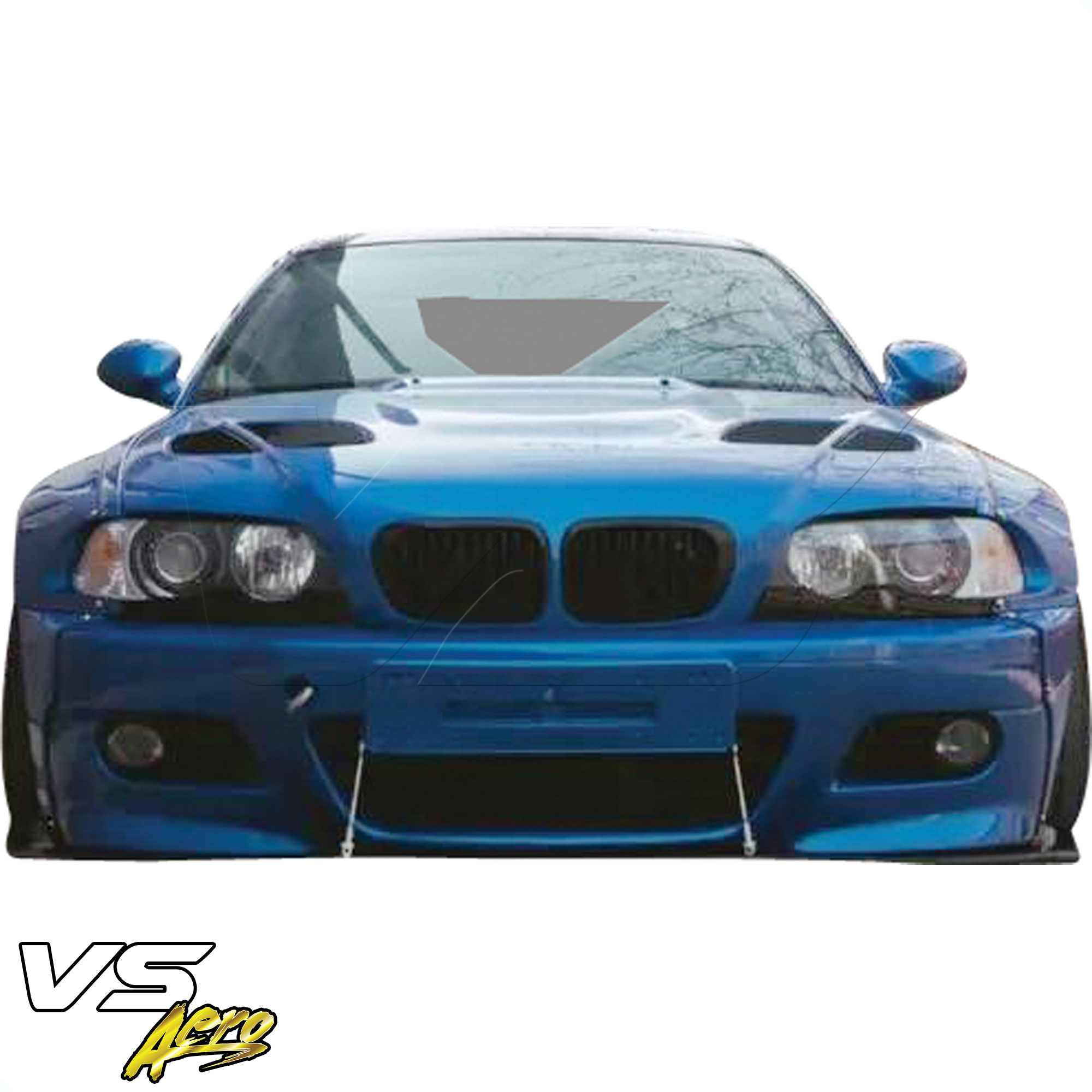 VSaero FRP TKYO Wide Body Front Lip > BMW 3-Series 325Ci 330Ci E46 1999-2001 > 2dr Coupe - Image 3