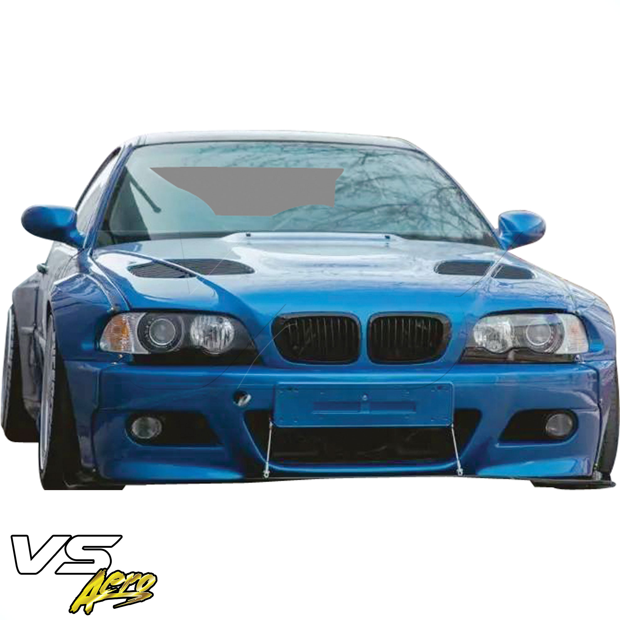 VSaero FRP TKYO Wide Body Front Lip > BMW 3-Series 325Ci 330Ci E46 1999-2001 > 2dr Coupe - Image 5