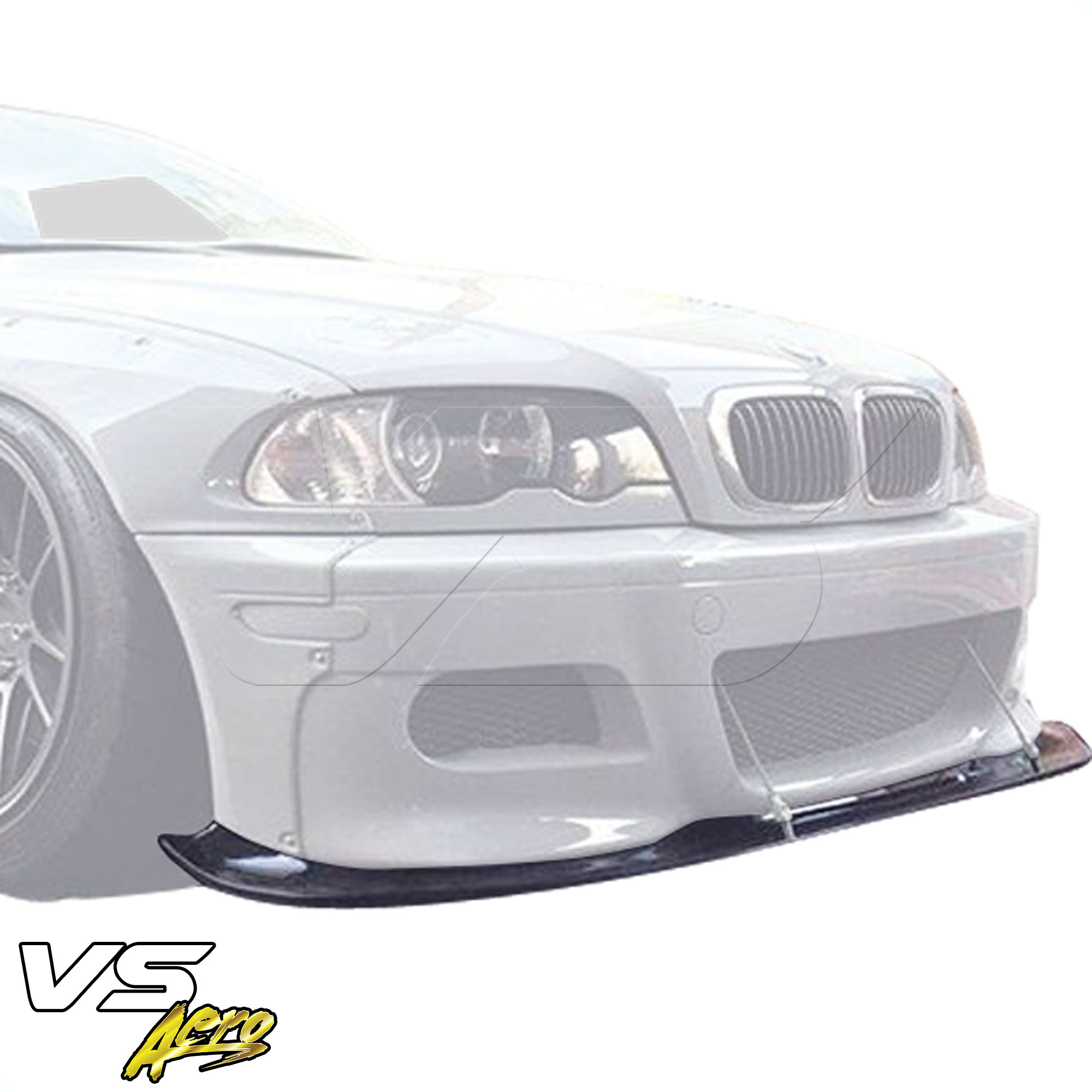 VSaero FRP TKYO Wide Body Front Lip > BMW 3-Series 325Ci 330Ci E46 1999-2001 > 2dr Coupe - Image 7