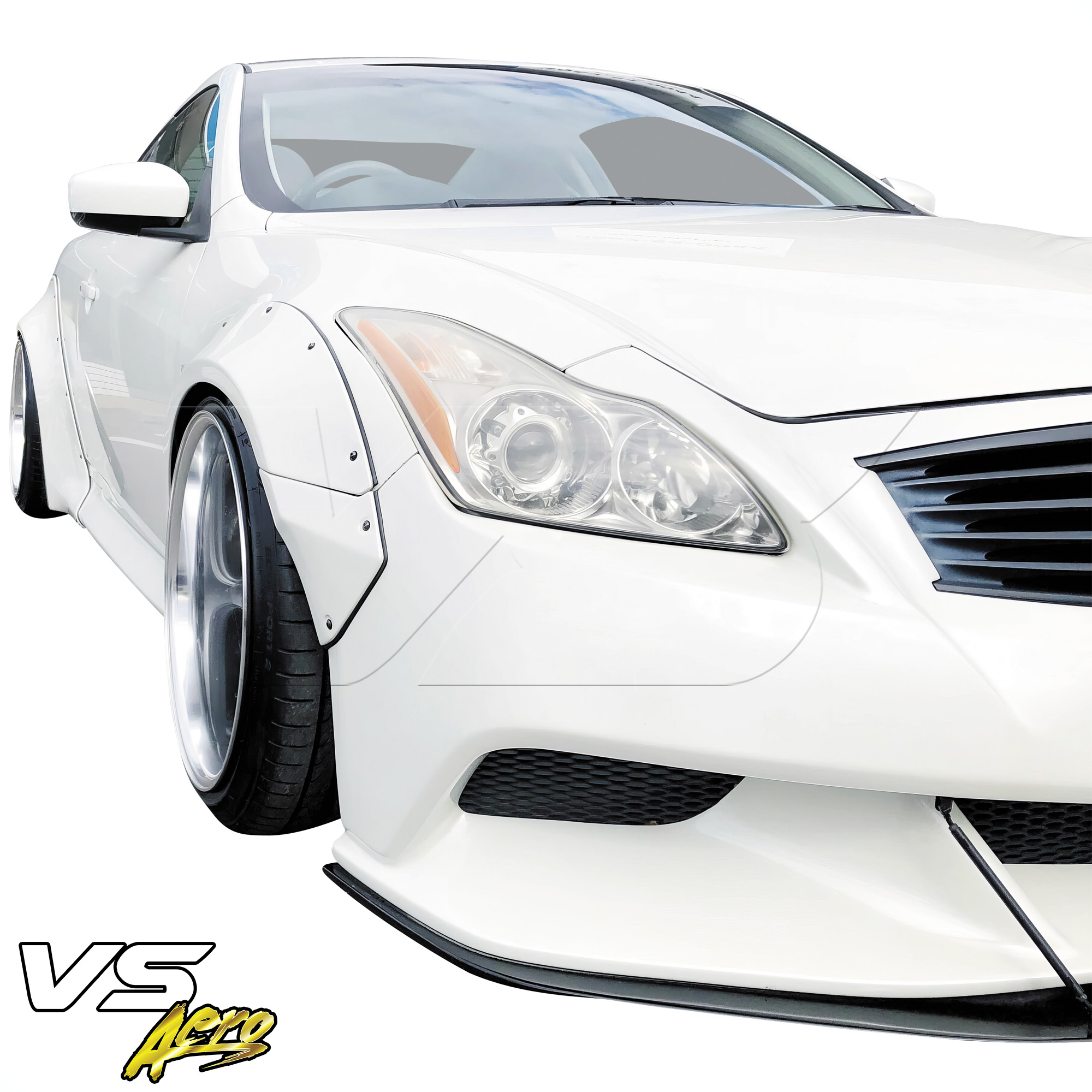 VSaero FRP LBPE Wide Body Fender Flares (front) 4pc > Infiniti G37 Coupe 2008-2015 > 2dr Coupe - Image 29