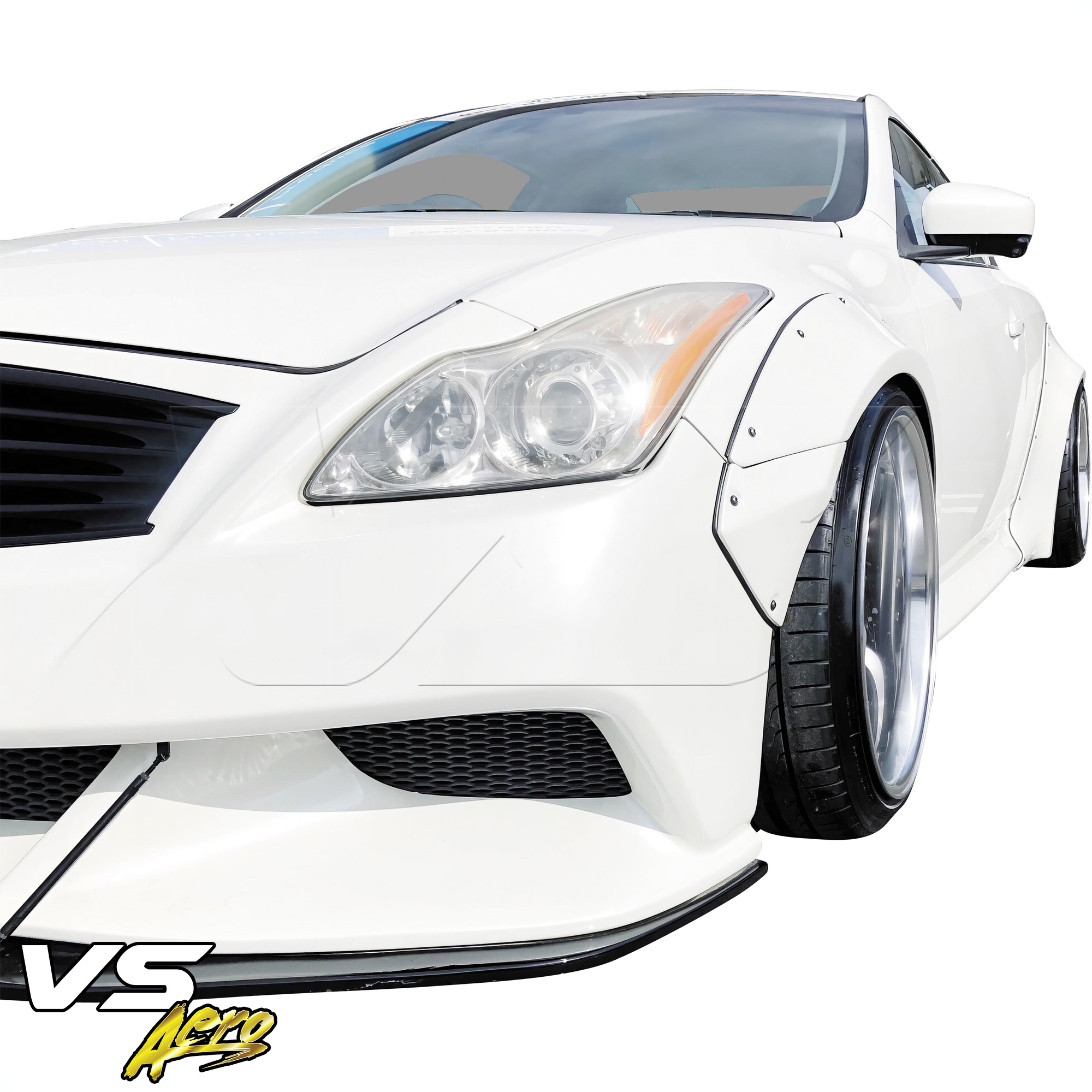 VSaero FRP LBPE Wide Body Fender Flares (front) 4pc > Infiniti G37 Coupe 2008-2015 > 2dr Coupe - Image 32