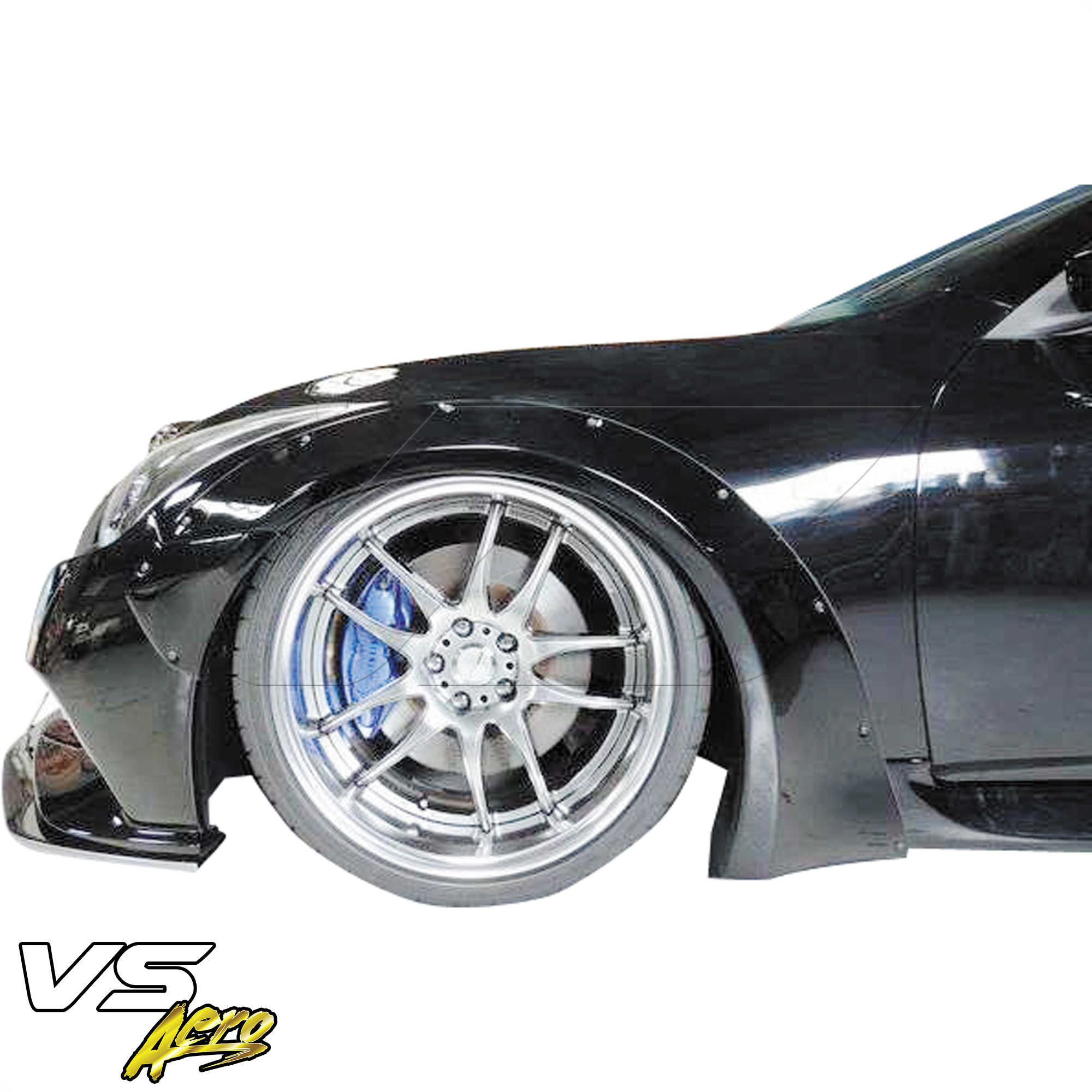 VSaero FRP LBPE Wide Body Fender Flares (front) 4pc > Infiniti G37 Coupe 2008-2015 > 2dr Coupe - Image 41