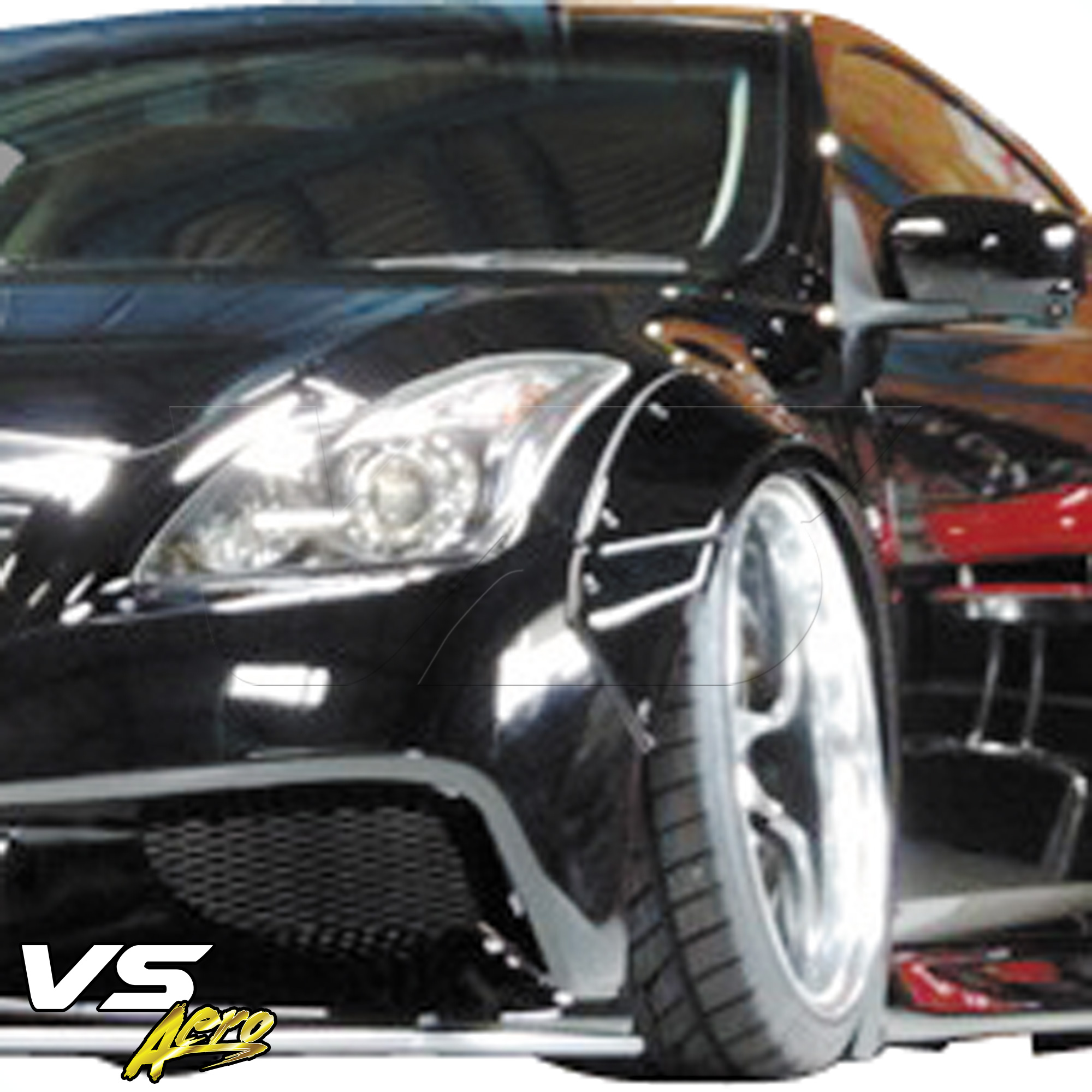 VSaero FRP LBPE Wide Body Fender Flares (front) 4pc > Infiniti G37 Coupe 2008-2015 > 2dr Coupe - Image 42