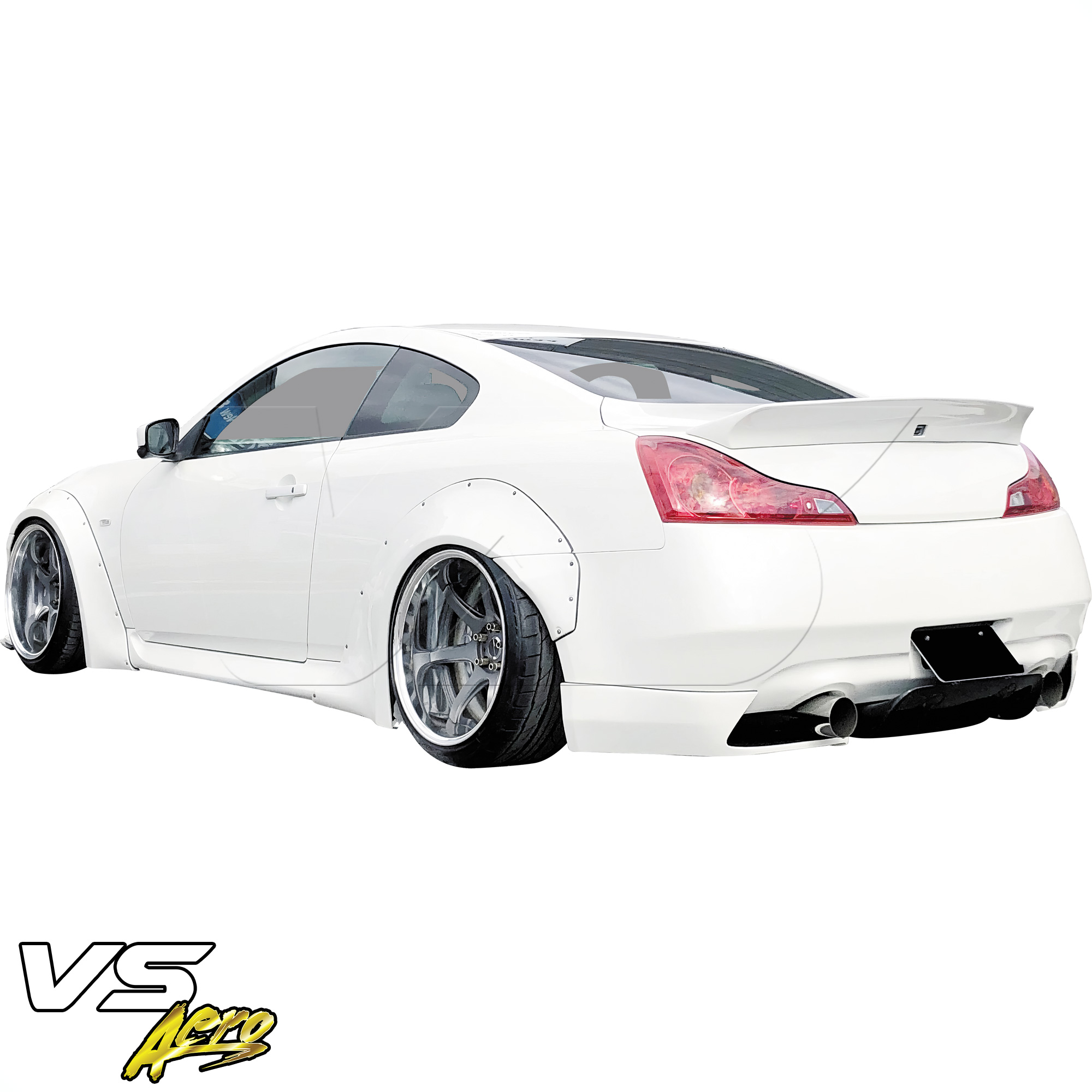VSaero FRP LBPE Wide Body Fender Flares (rear) 4pc > Infiniti G37 Coupe 2008-2015 > 2dr Coupe - Image 28