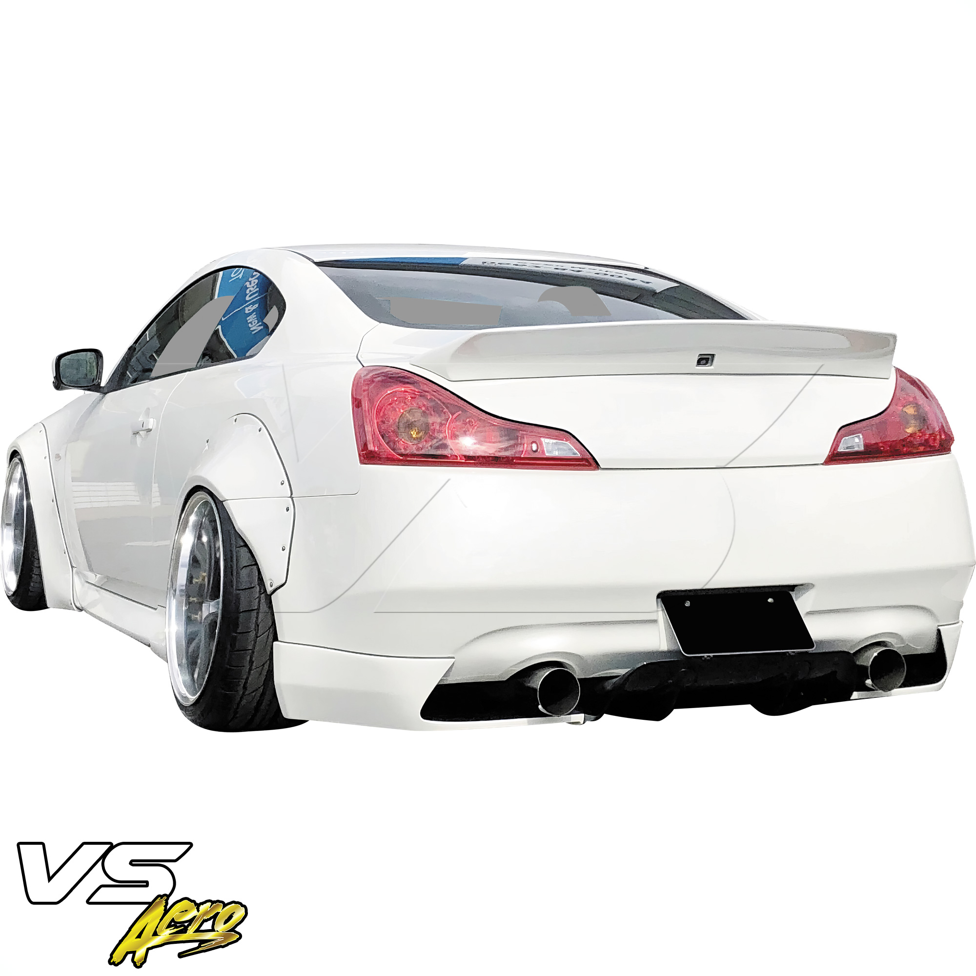 VSaero FRP LBPE Wide Body Fender Flares (rear) 4pc > Infiniti G37 Coupe 2008-2015 > 2dr Coupe - Image 29