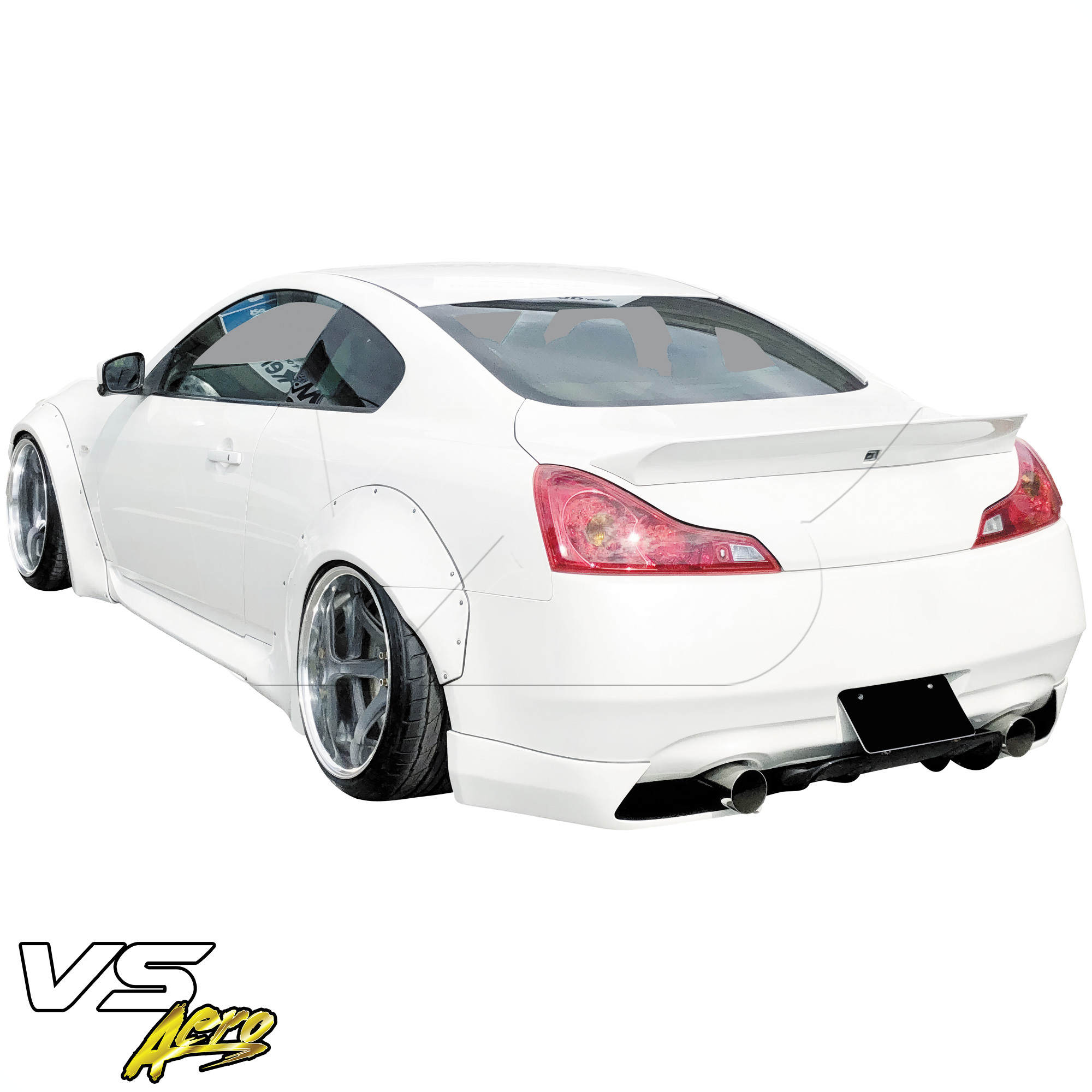 VSaero FRP LBPE Wide Body Fender Flares (rear) 4pc > Infiniti G37 Coupe 2008-2015 > 2dr Coupe - Image 30