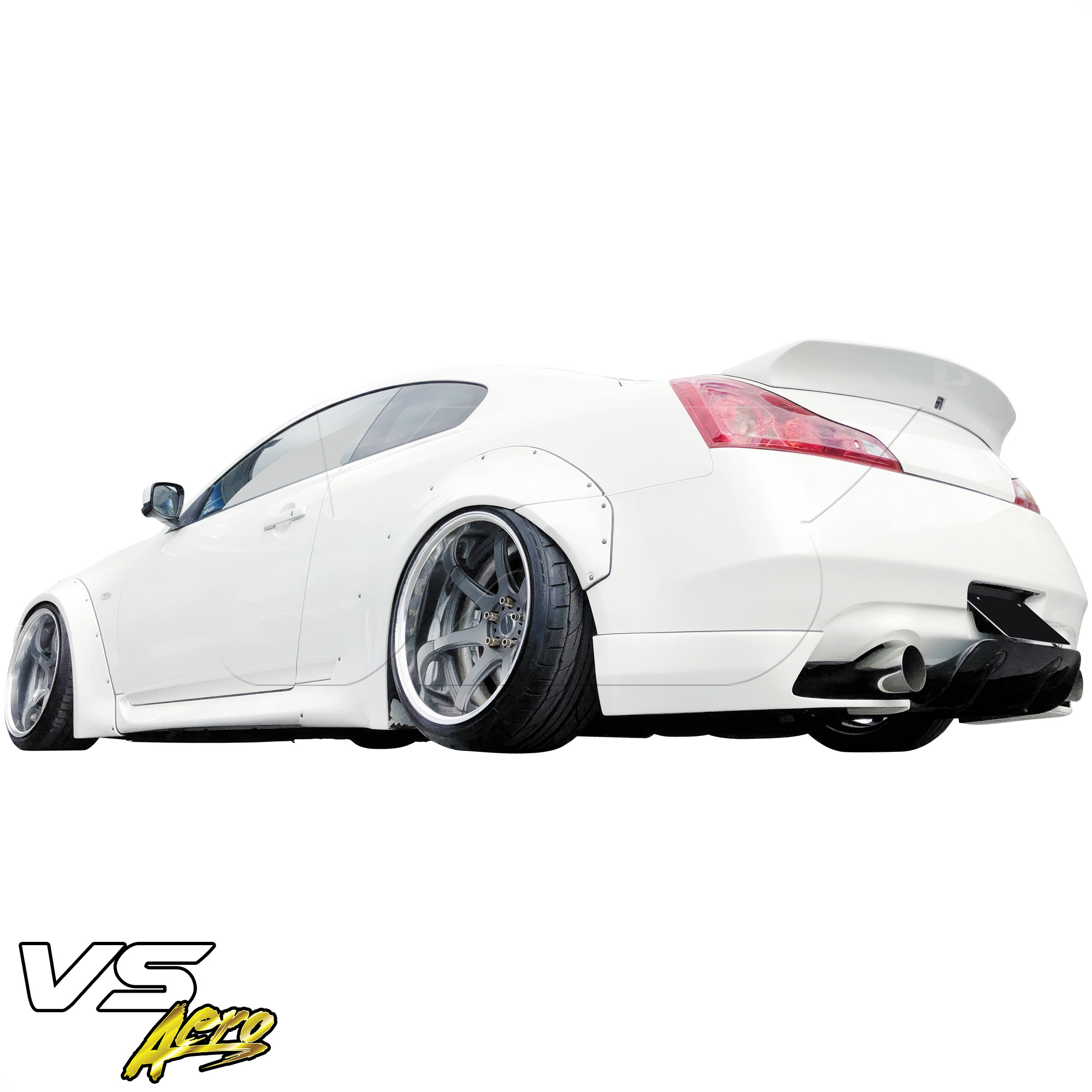 VSaero FRP LBPE Wide Body Fender Flares (rear) 4pc > Infiniti G37 Coupe 2008-2015 > 2dr Coupe - Image 31