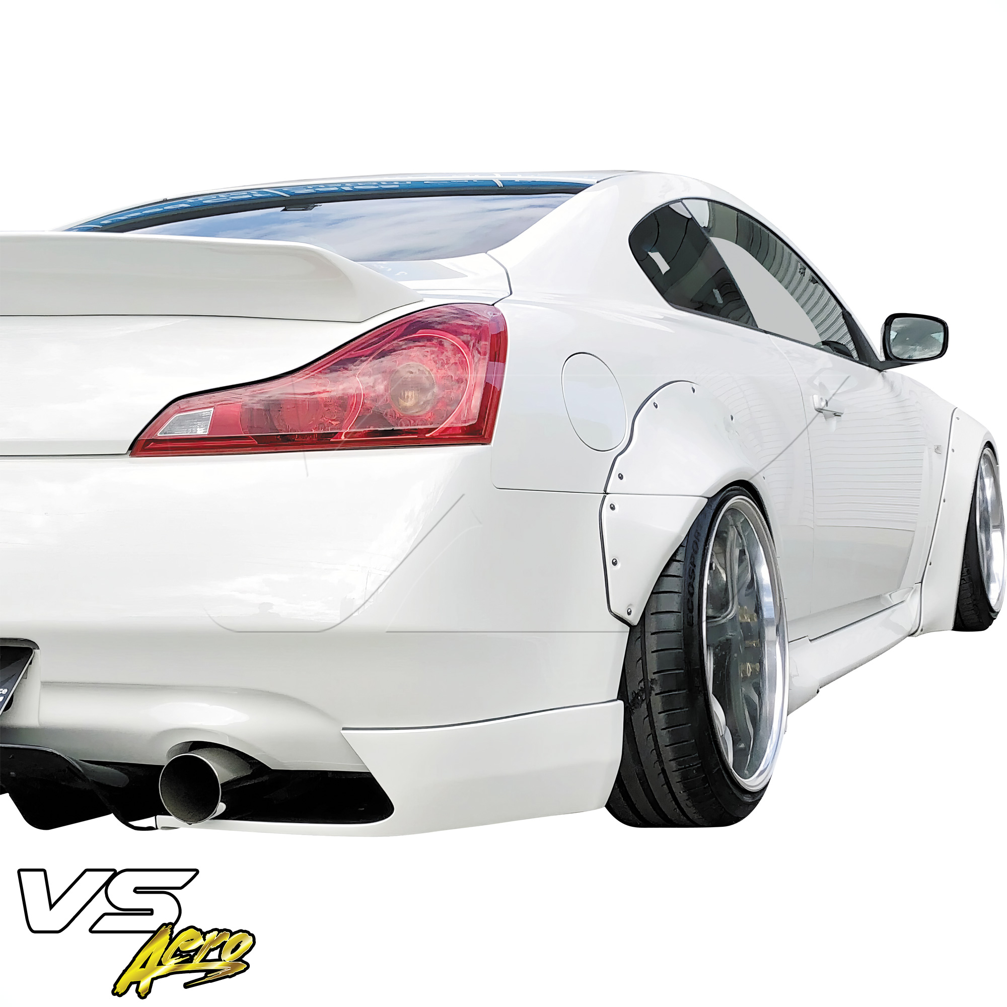 VSaero FRP LBPE Wide Body Fender Flares (rear) 4pc > Infiniti G37 Coupe 2008-2015 > 2dr Coupe - Image 36