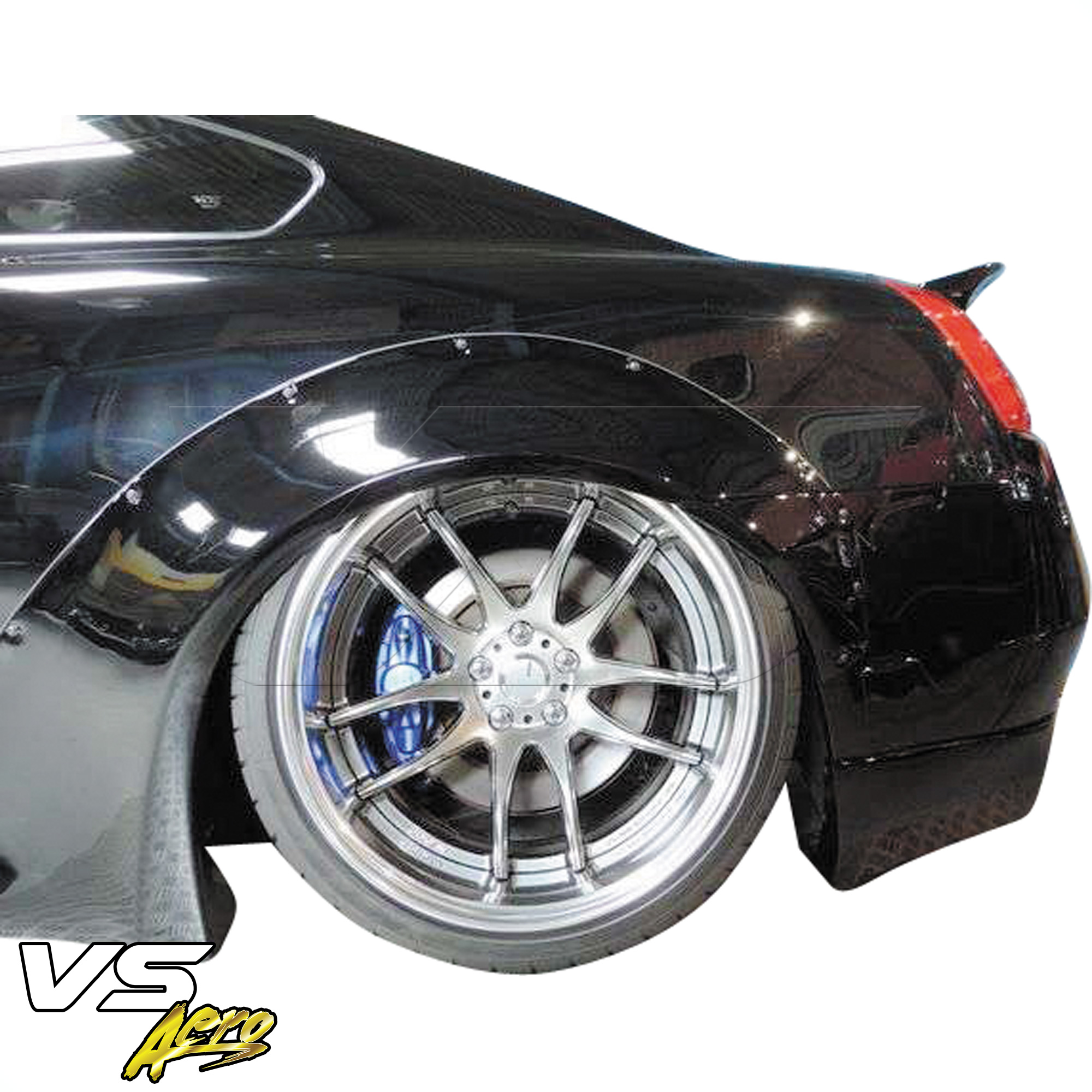 VSaero FRP LBPE Wide Body Fender Flares (rear) 4pc > Infiniti G37 Coupe 2008-2015 > 2dr Coupe - Image 39
