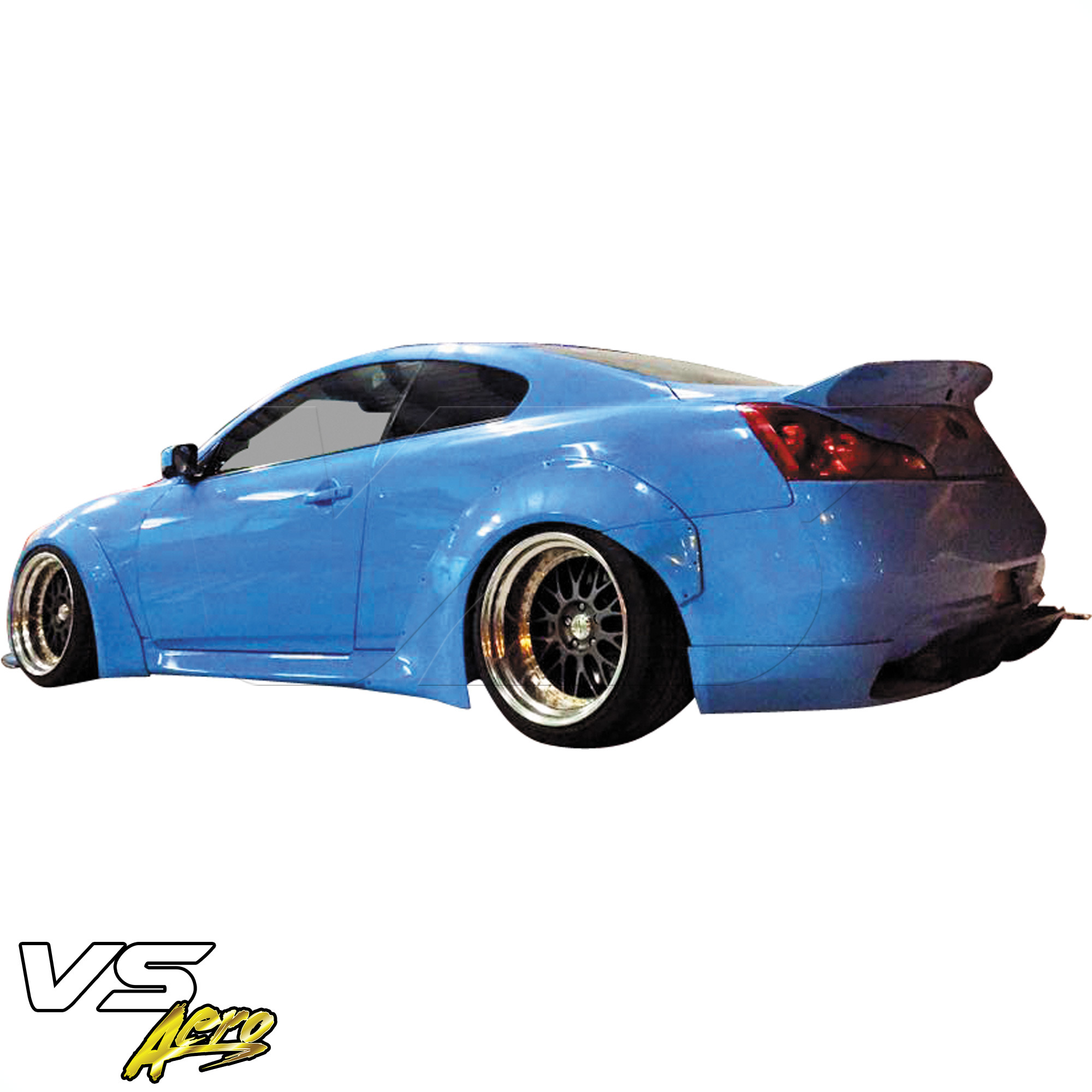 VSaero FRP LBPE Wide Body Fender Flares (rear) 4pc > Infiniti G37 Coupe 2008-2015 > 2dr Coupe - Image 25