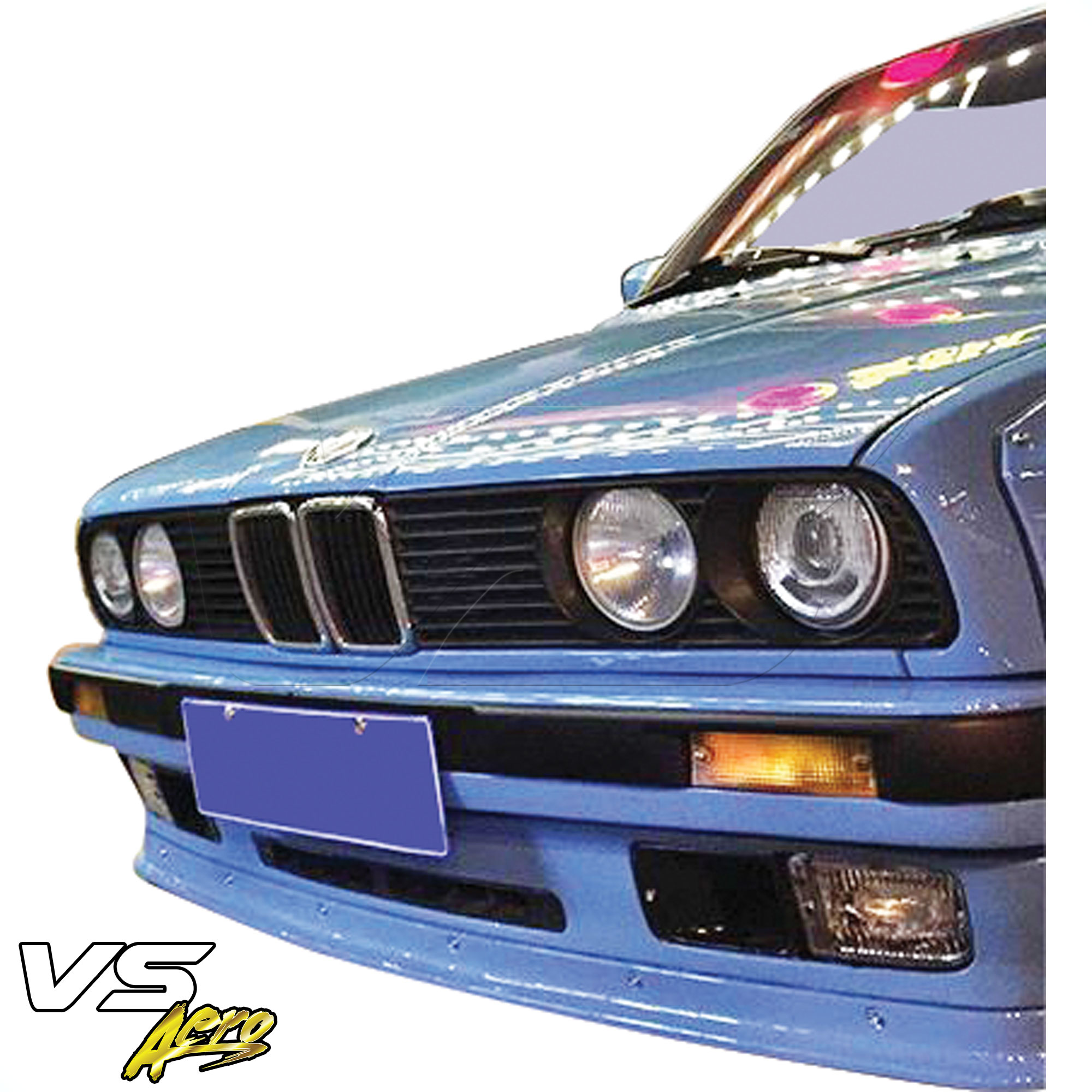 VSaero FRP TKYO Wide Body Front Lip > BMW 3-Series 318i 325i E30 1984-1991> 2dr Coupe - Image 6