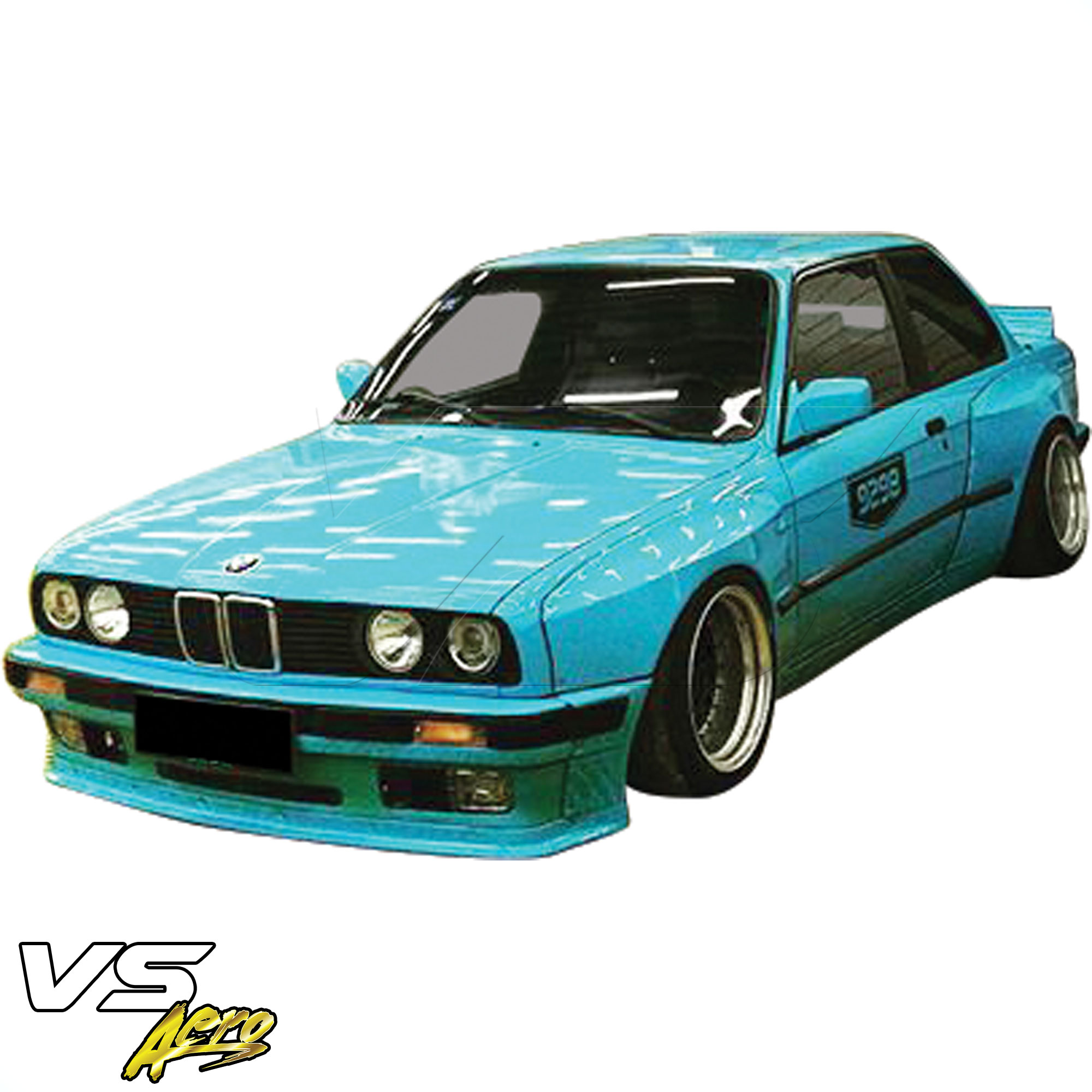 VSaero FRP TKYO Wide Body Front Lip > BMW 3-Series 318i 325i E30 1984-1991> 2dr Coupe - Image 8
