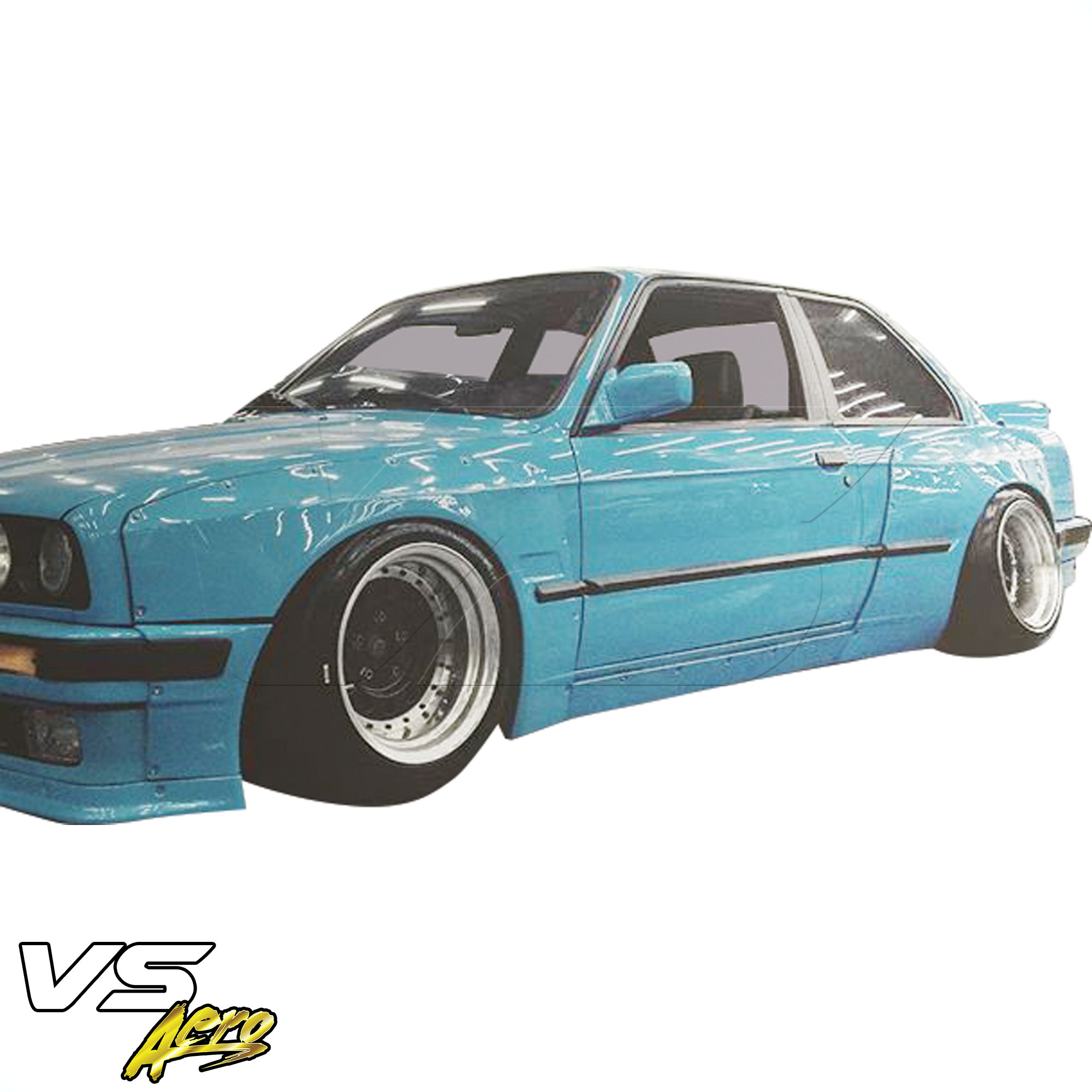 VSaero FRP TKYO Wide Body Side Skirts > BMW 3-Series 318i 325i E30 1984-1991> 2dr Coupe - Image 9