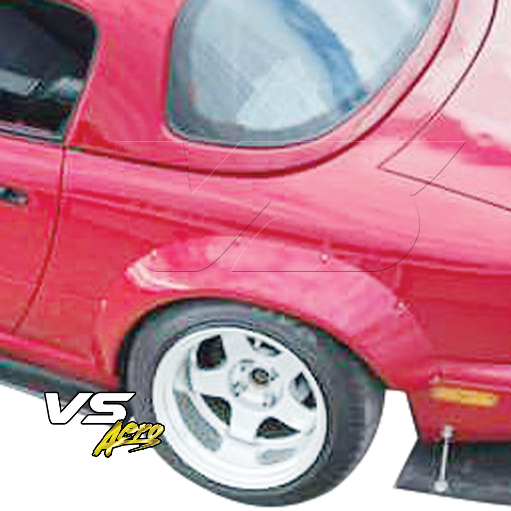 VSaero FRP TKYO Wide Body 80mm Flares (rear) > Mazda Miata MX-5 NA 1990-1997 - Image 2
