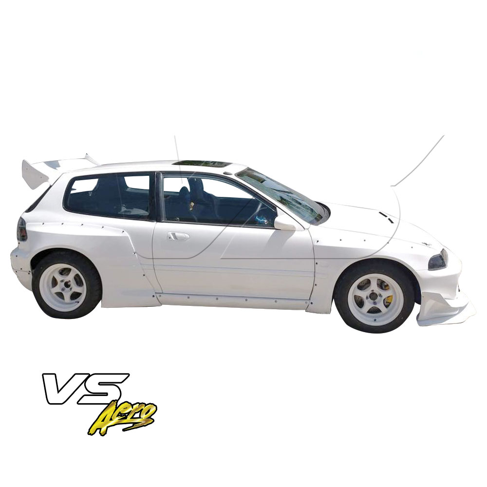 VSaero FRP TKYO Wide Body Side Skirts > Honda Civic EG 1992-1995 > 3dr Hatchback - Image 2