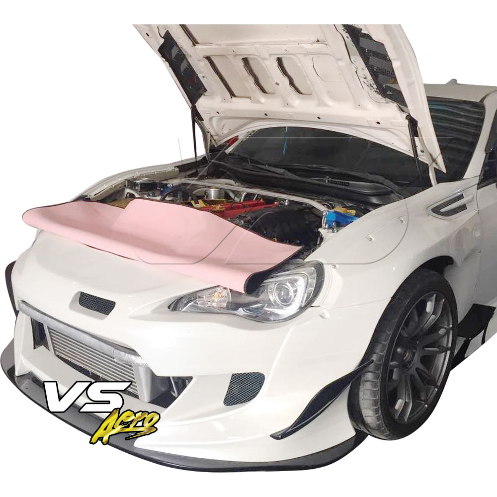 VSaero FRP TKYO v3 Wide Body Front Spoiler Lip > Subaru BRZ ZN6 2013-2020 - Image 2