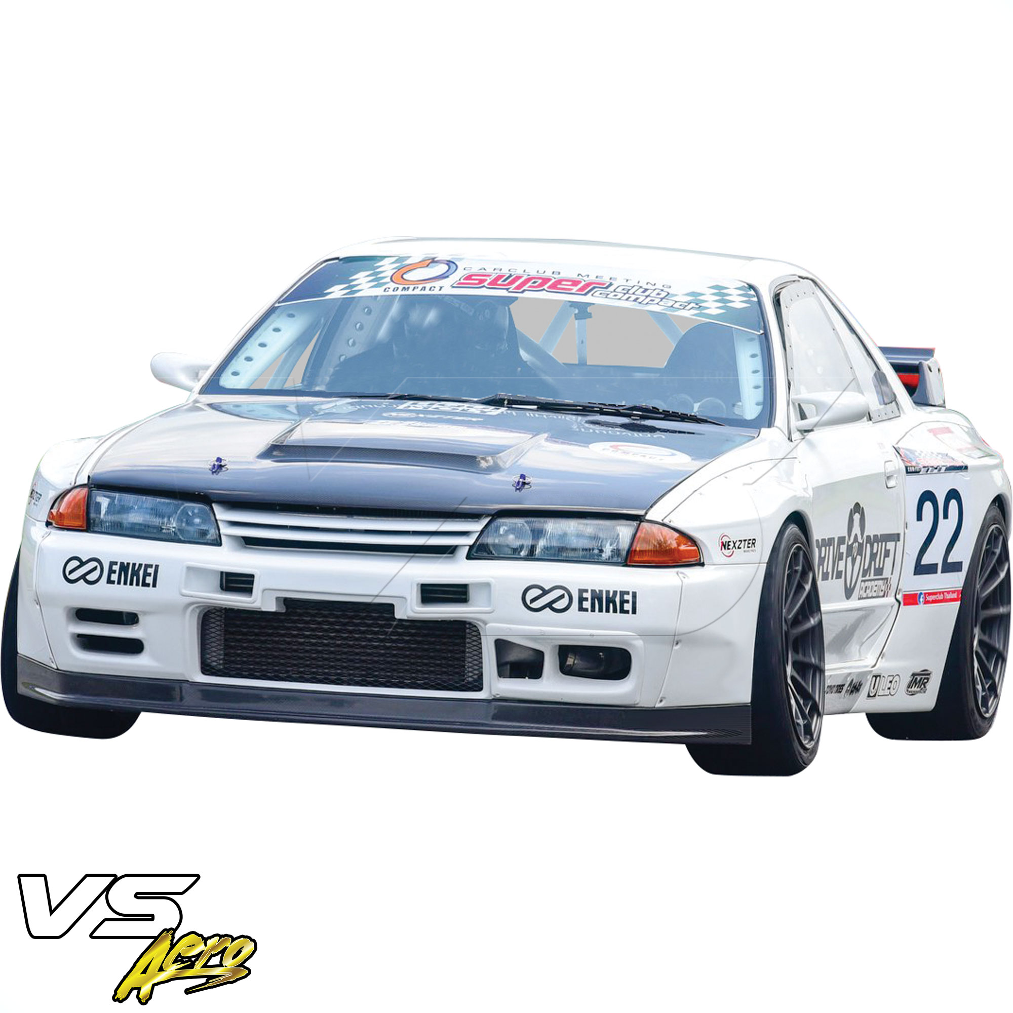 VSaero FRP TKYO Wide Body Front Lip > Nissan Skyline R32 1990-1994 > 2dr Coupe - Image 2