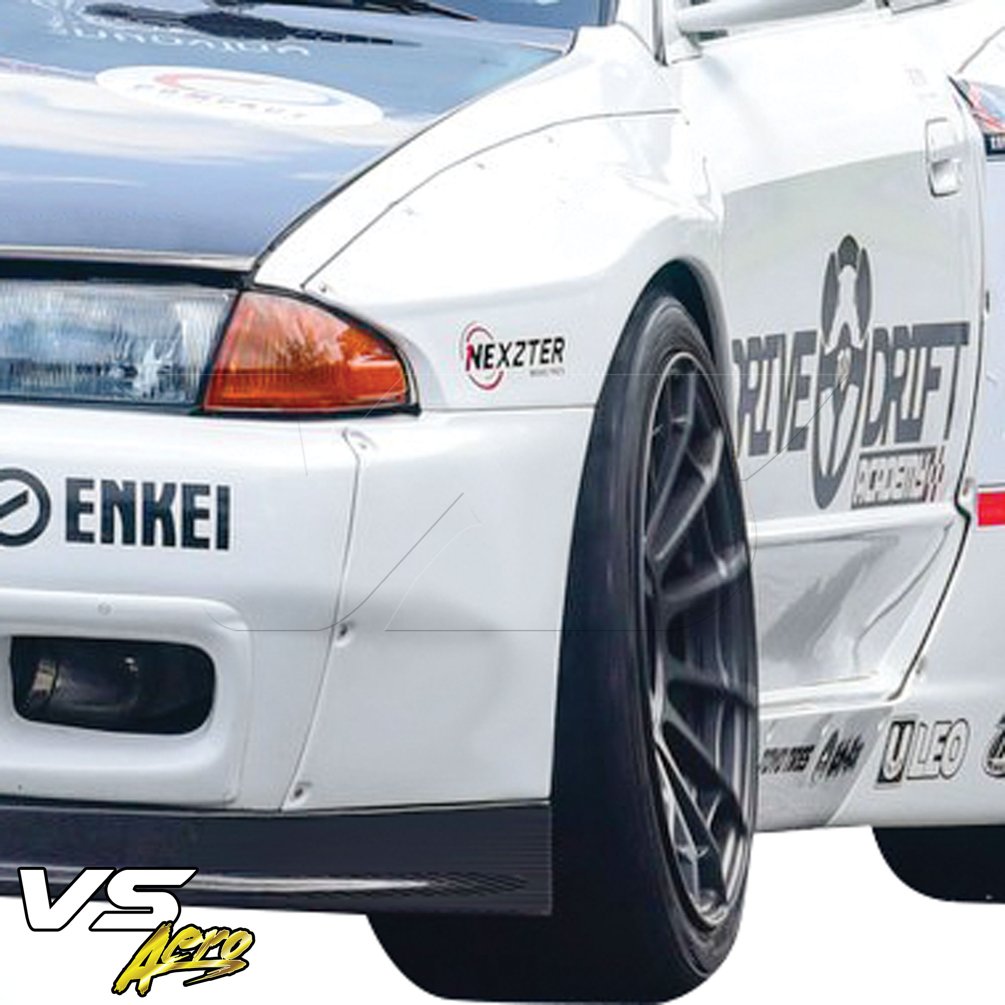 VSaero FRP TKYO Wide Body 40mm Fender Flares (front) 4pc > Nissan Skyline R32 1990-1994 > 2dr Coupe - Image 7