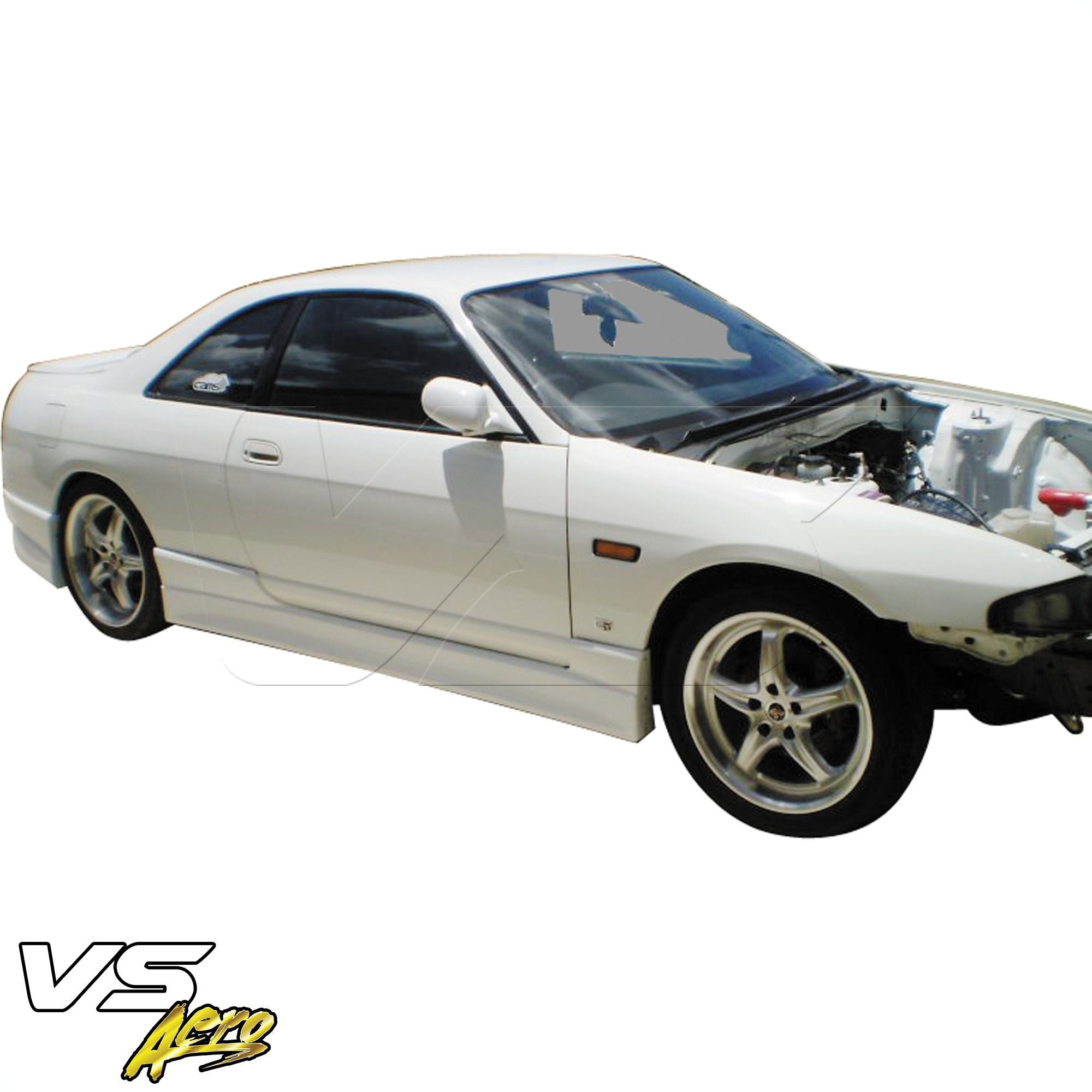 VSaero FRP MSPO Side Skirts > Nissan Skyline R33 GTS 1995-1998 > 2dr Coupe - Image 3