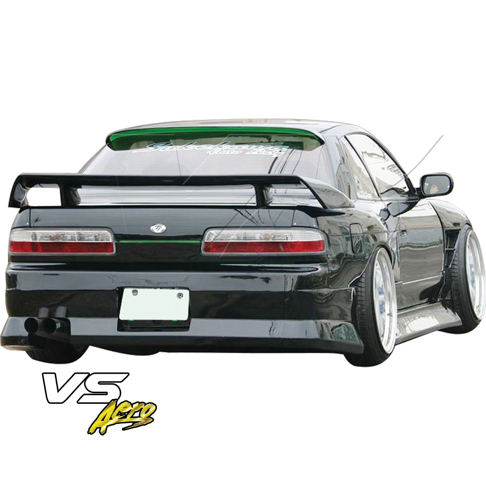 VSaero FRP BSPO Rear Bumper > Nissan Silvia S13 1989-1994 > 2dr Coupe - Image 2