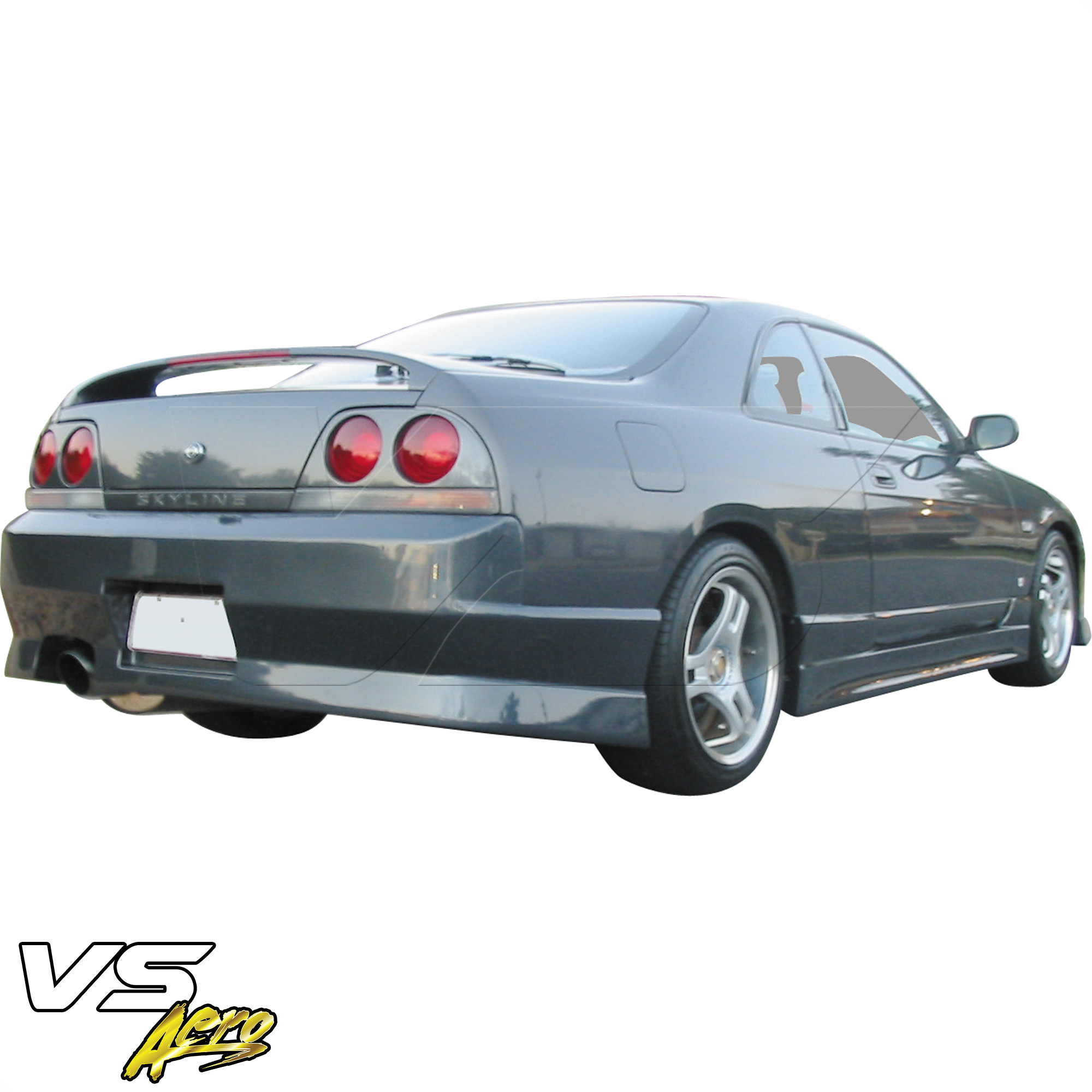 VSaero FRP MSPO Rear Bumper > Nissan Skyline R33 GTS 1995-1998 > 2dr Coupe - Image 6