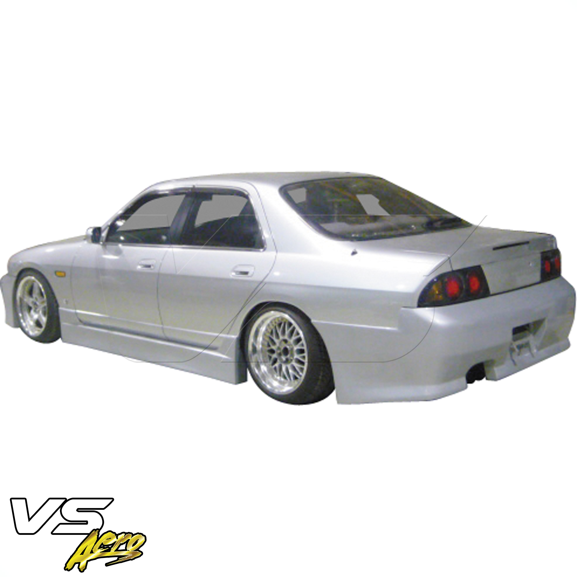 VSaero FRP FKON Rear Bumper > Nissan Skyline R33 GTS 1995-1998 > 4dr Sedan - Image 5