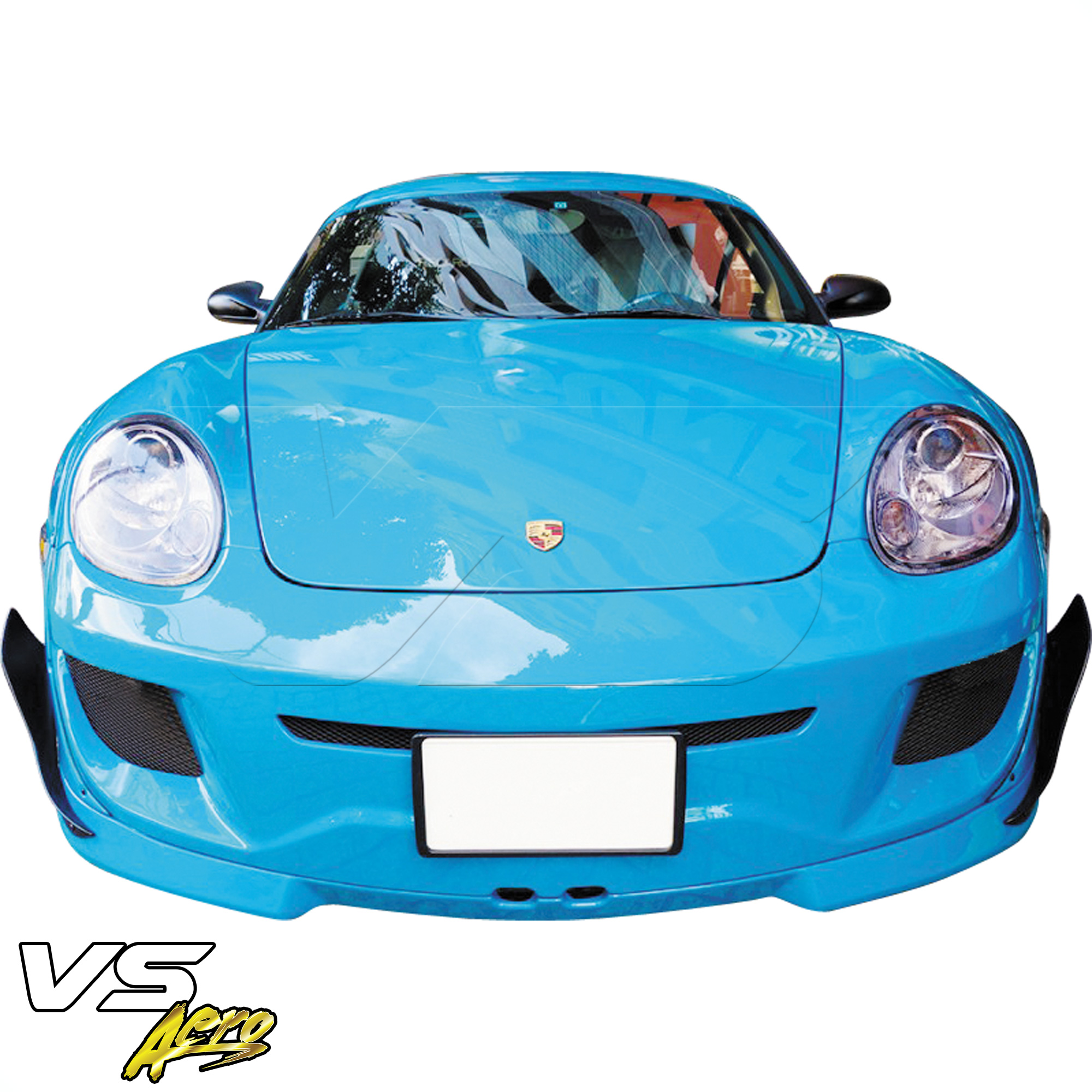 VSaero FRP TKYO v1 Wide Body Front Bumper > Porsche Cayman 987 2006-2008 - Image 30