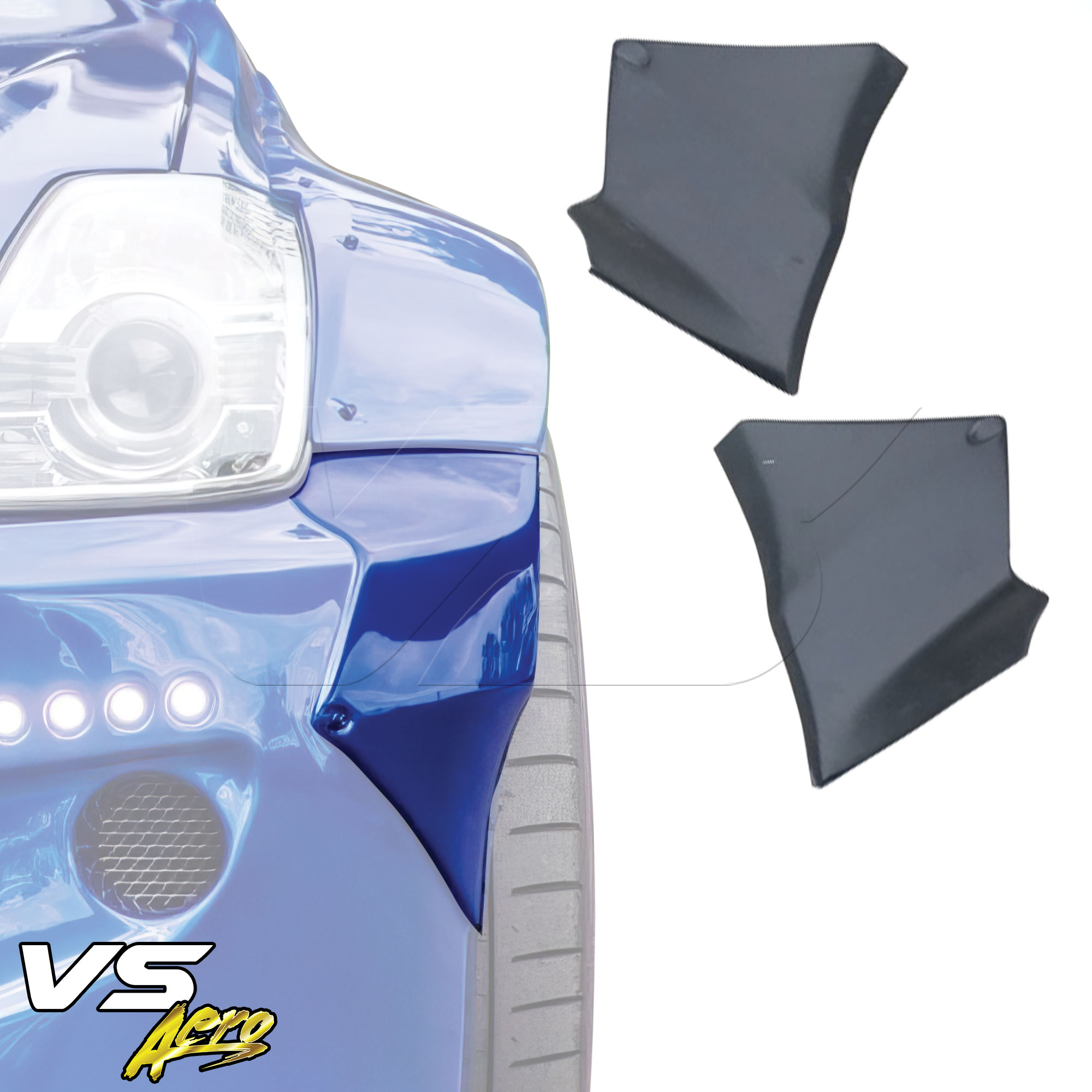 VSaero FRP TKYO Wide Body Flare Extension (front) > Nissan 350Z Z33 2003-2008 - Image 1