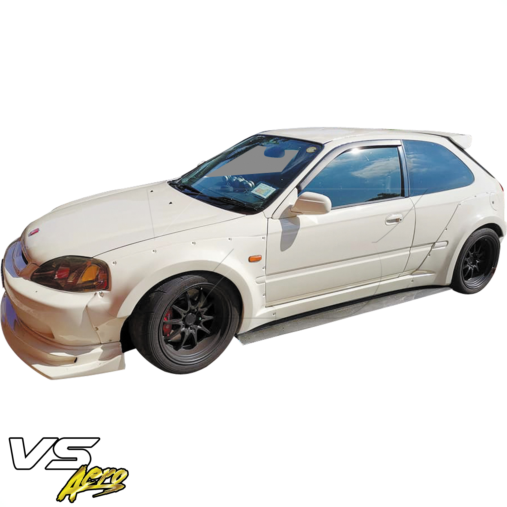 VSaero FRP MAM Front Lip > Honda Civic EK 1999-2000 > 3dr Hatchback - Image 5