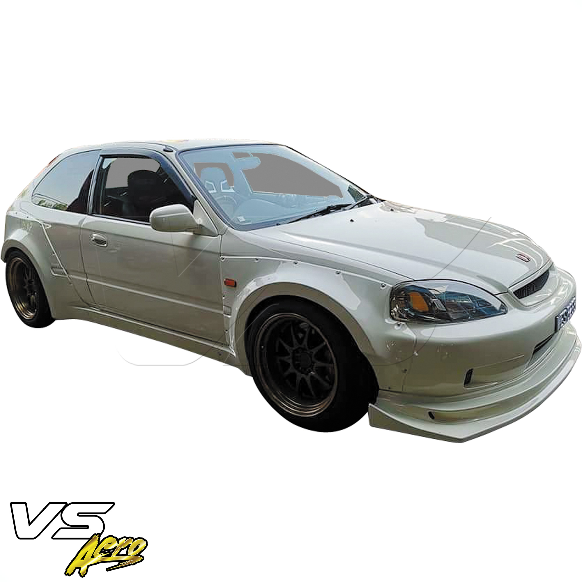 VSaero FRP MAM Front Lip > Honda Civic EK 1999-2000 > 3dr Hatchback - Image 6