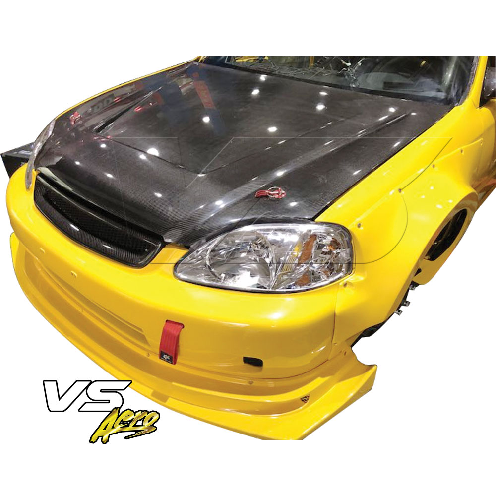 VSaero FRP MAM Front Lip > Honda Civic EK 1999-2000 > 3dr Hatchback - Image 7