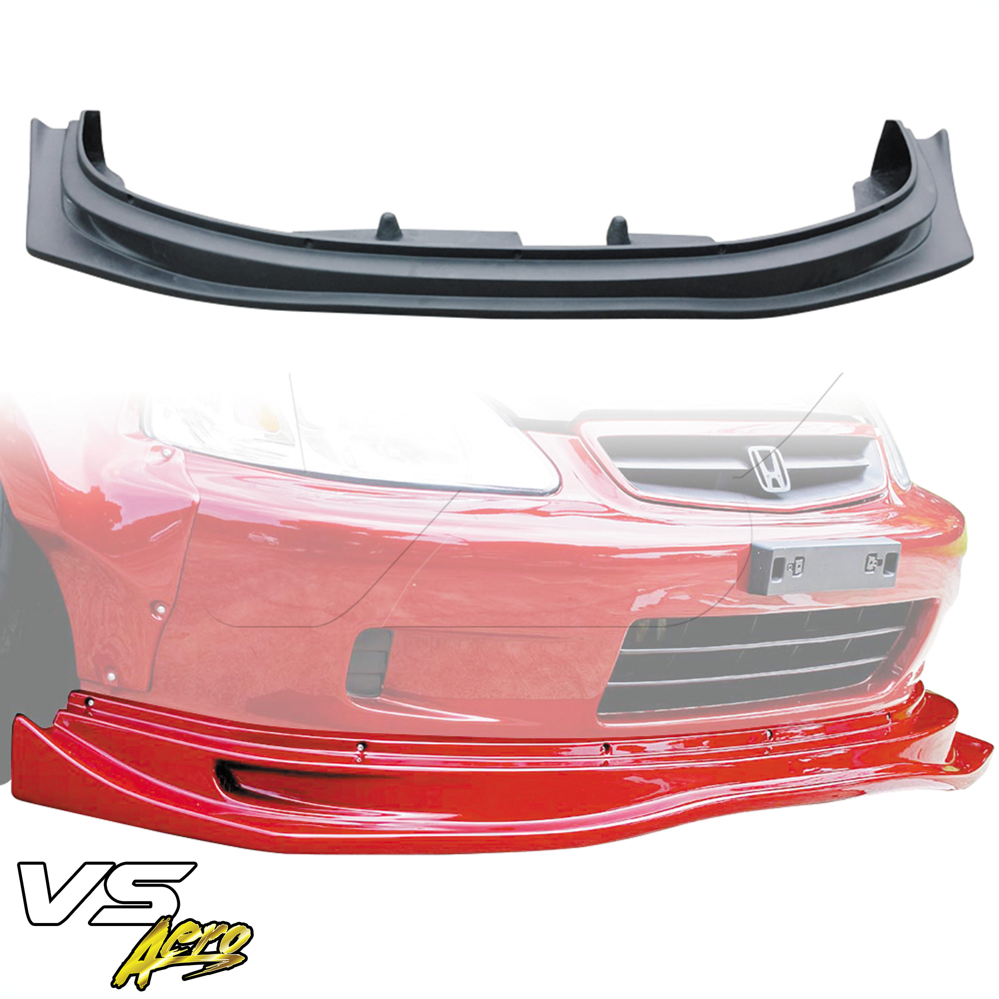 VSaero FRP MAM Front Lip > Honda Civic EK 1999-2000 > 3dr Hatchback - Image 8