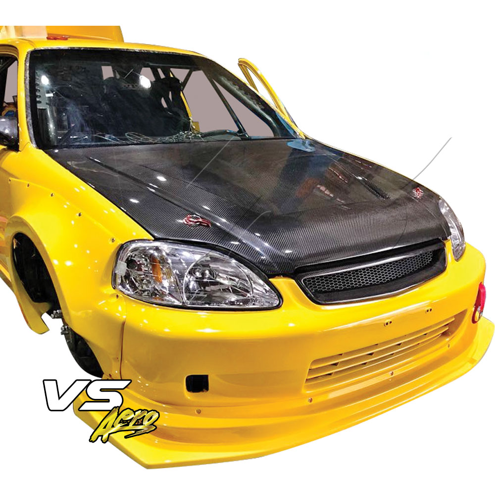 VSaero FRP MAM Front Lip > Honda Civic EK 1999-2000 > 3dr Hatchback - Image 14