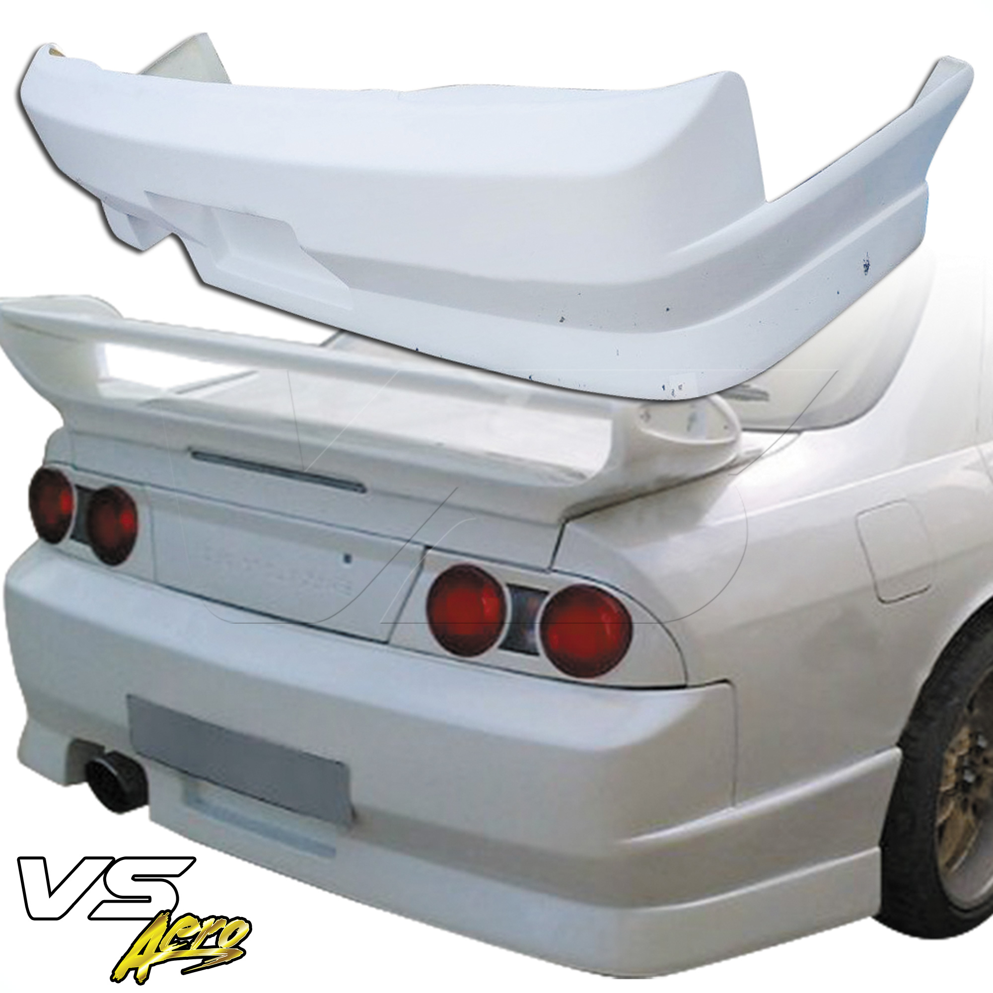 VSaero FRP MSPO Rear Bumper > Nissan Skyline R33 GTS 1995-1998 > 4dr Sedan - Image 11