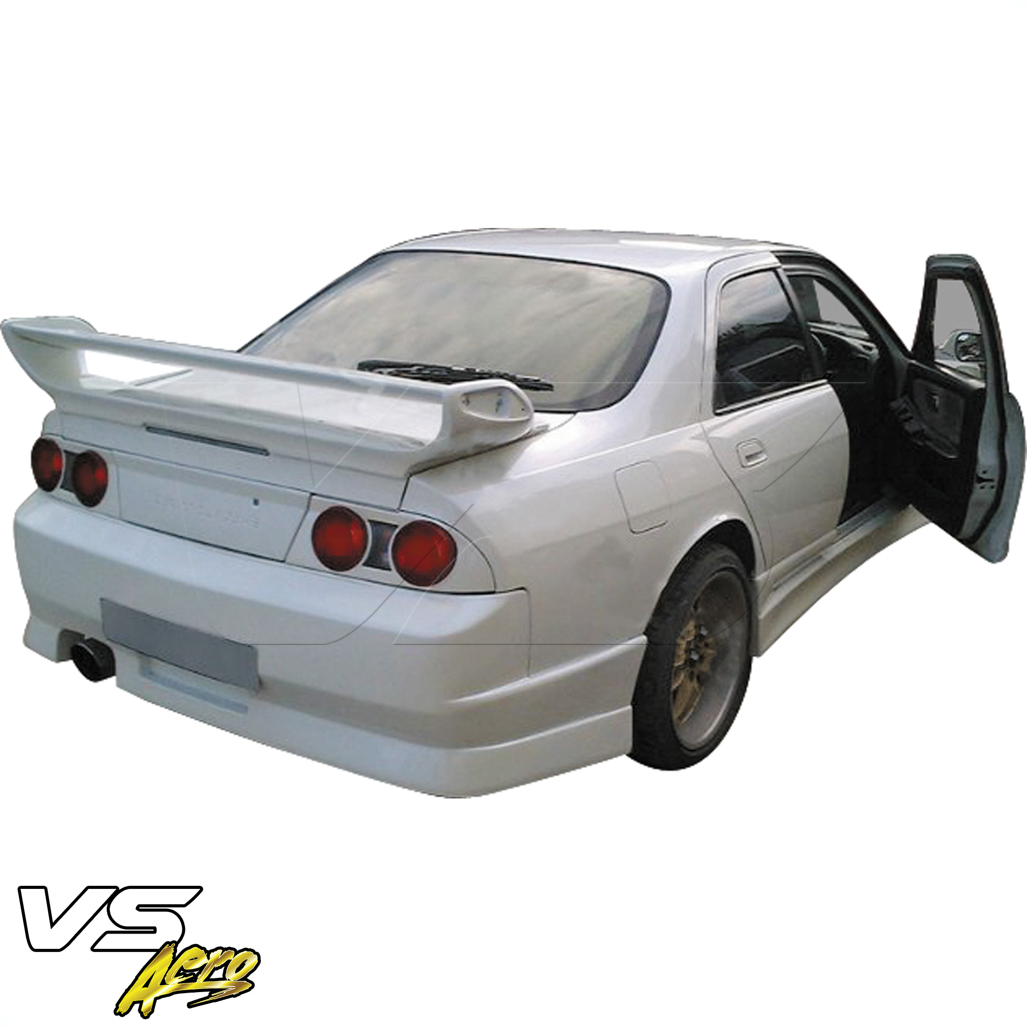 VSaero FRP MSPO Rear Bumper > Nissan Skyline R33 GTS 1995-1998 > 4dr Sedan - Image 2