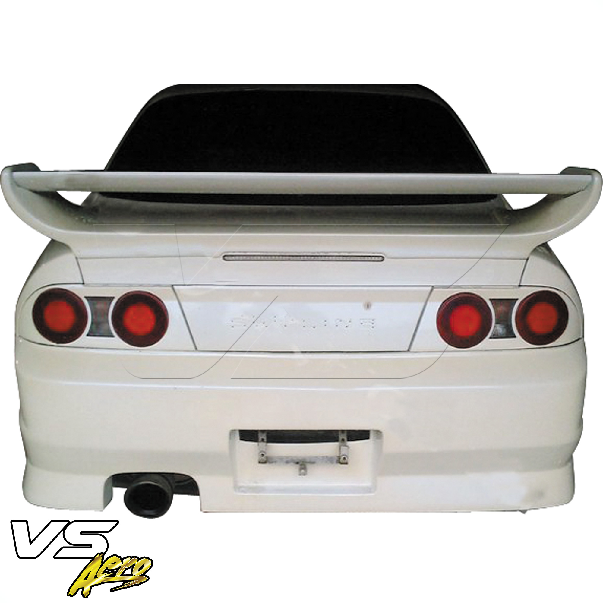 VSaero FRP MSPO Rear Bumper > Nissan Skyline R33 GTS 1995-1998 > 4dr Sedan - Image 3