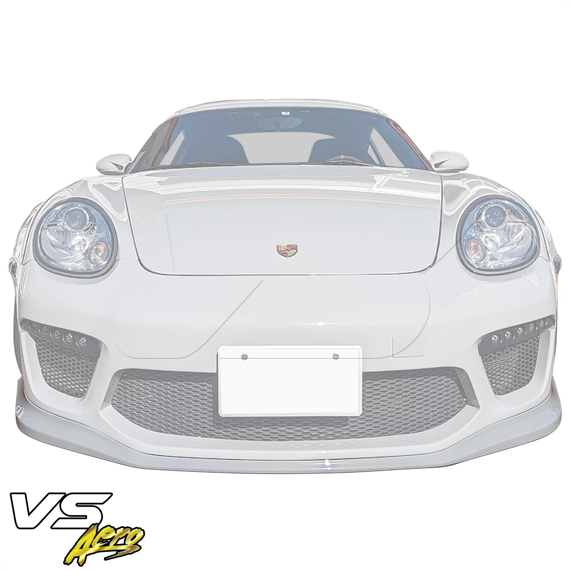 VSaero FRP TKYO v2 Wide Body Front Lip > Porsche Cayman 987 2006-2008 - Image 2