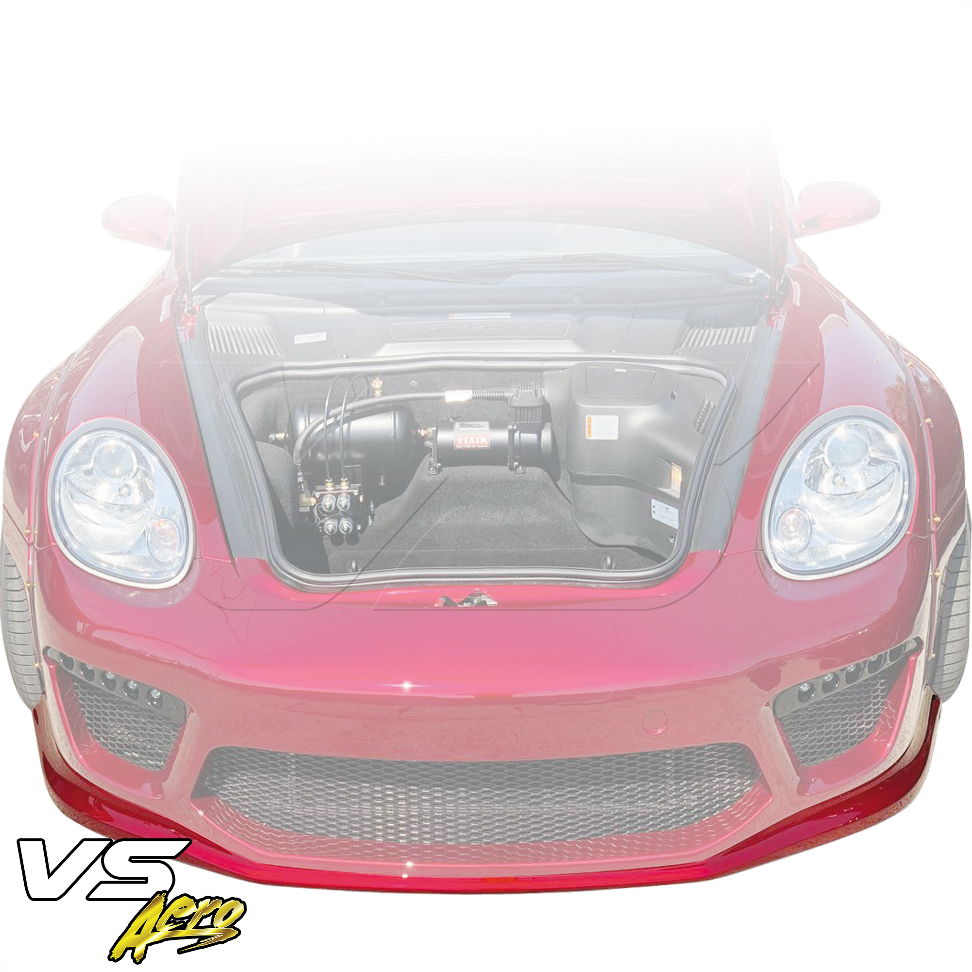VSaero FRP TKYO v2 Wide Body Front Lip > Porsche Cayman 987 2006-2008 - Image 6