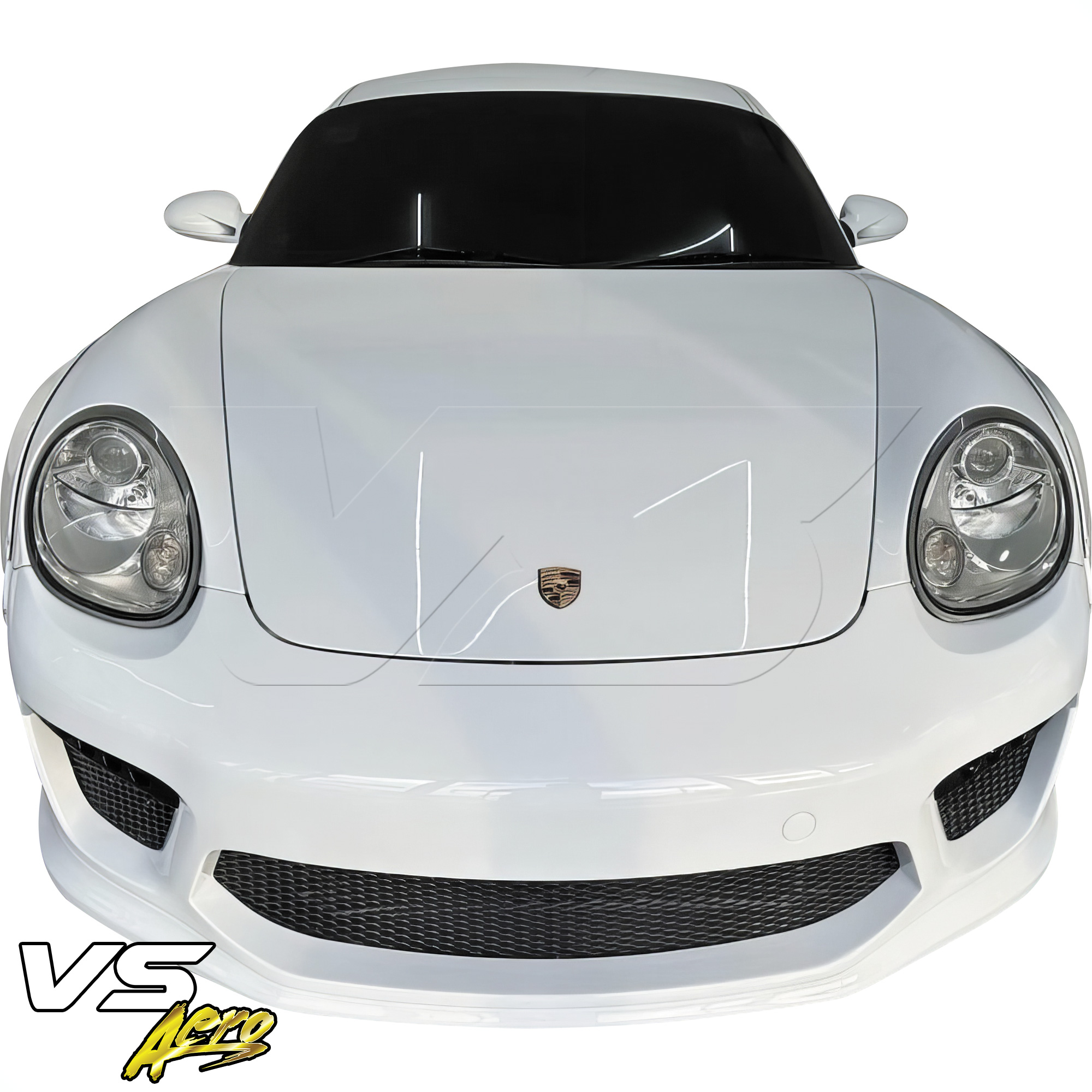 VSaero FRP TKYO v2 Wide Body Front Bumper 3pc > Porsche Cayman 987 2006-2008 - Image 18